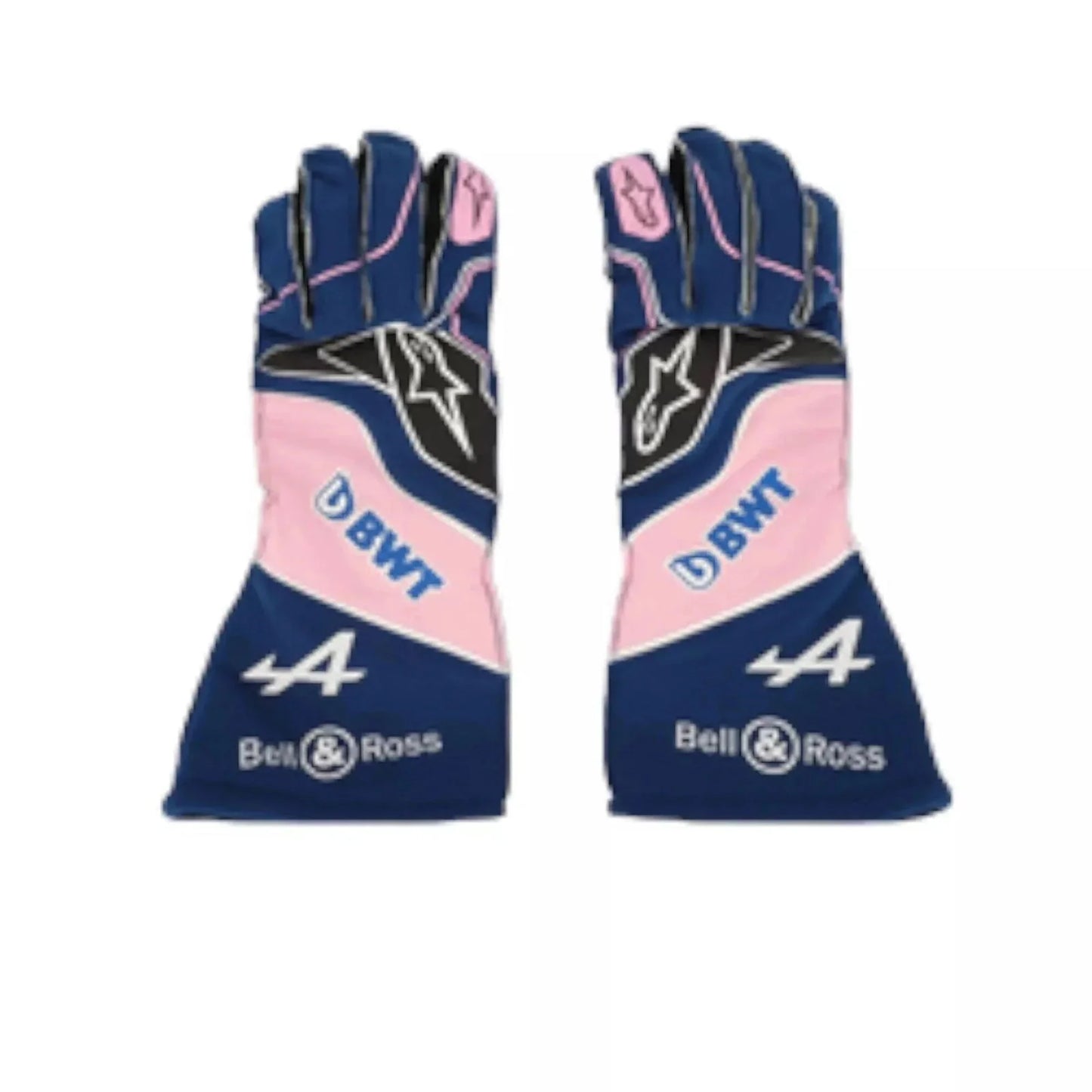 2022 Fernando Alonso Alpine F1 Race Gloves SpeedLine Racewear 715026