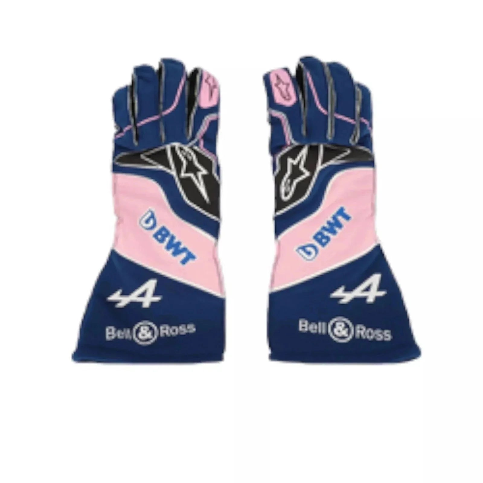 2022 Fernando Alonso Alpine F1 Race Gloves SpeedLine Racewear 715026