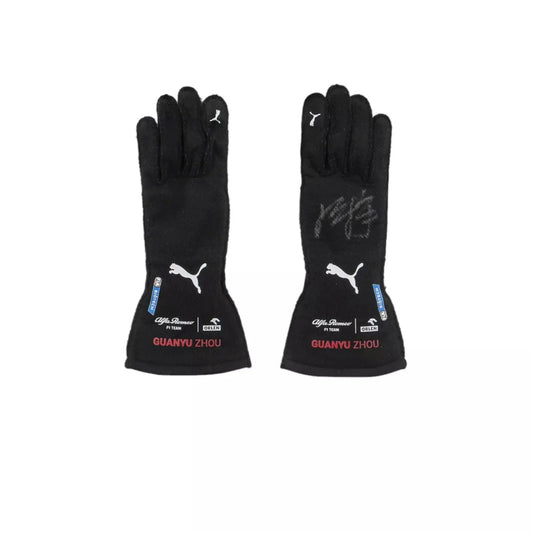 2022 Zhou Guanyu Singapore GP F1 Race Gloves SpeedLine Racewear 715036