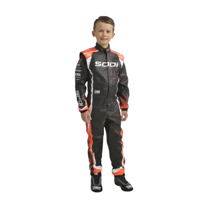 2022 karting driver racing suit full view