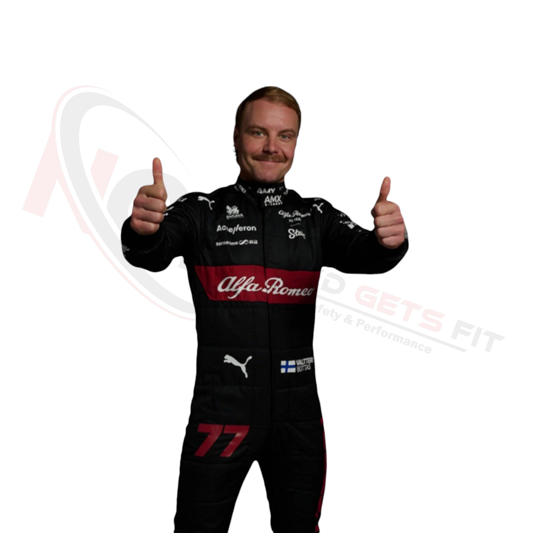 2023 Valtteri Bottas Alfa Romeo F1 Race Suit REPLICA
