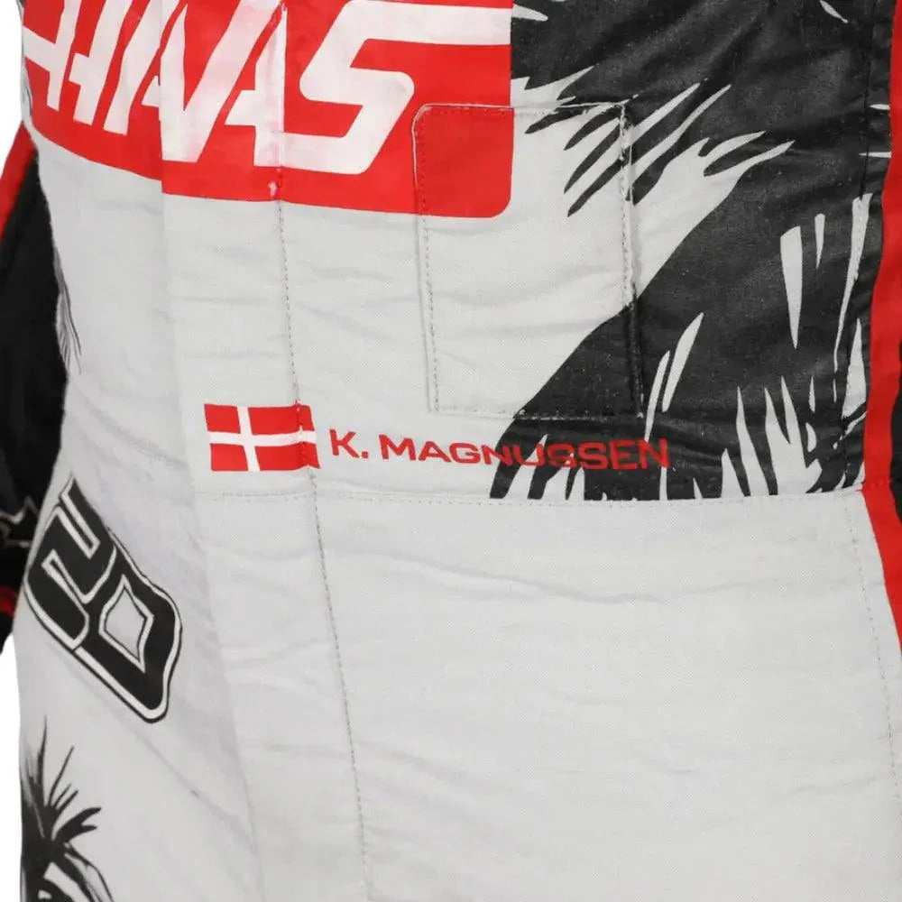 2023 Kevin Magnussen Haas F1 Race Suit Miami GP Edition 3