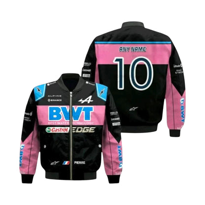 2023 Pierre Gasly Alpine F1 Racing Vintage Jacket