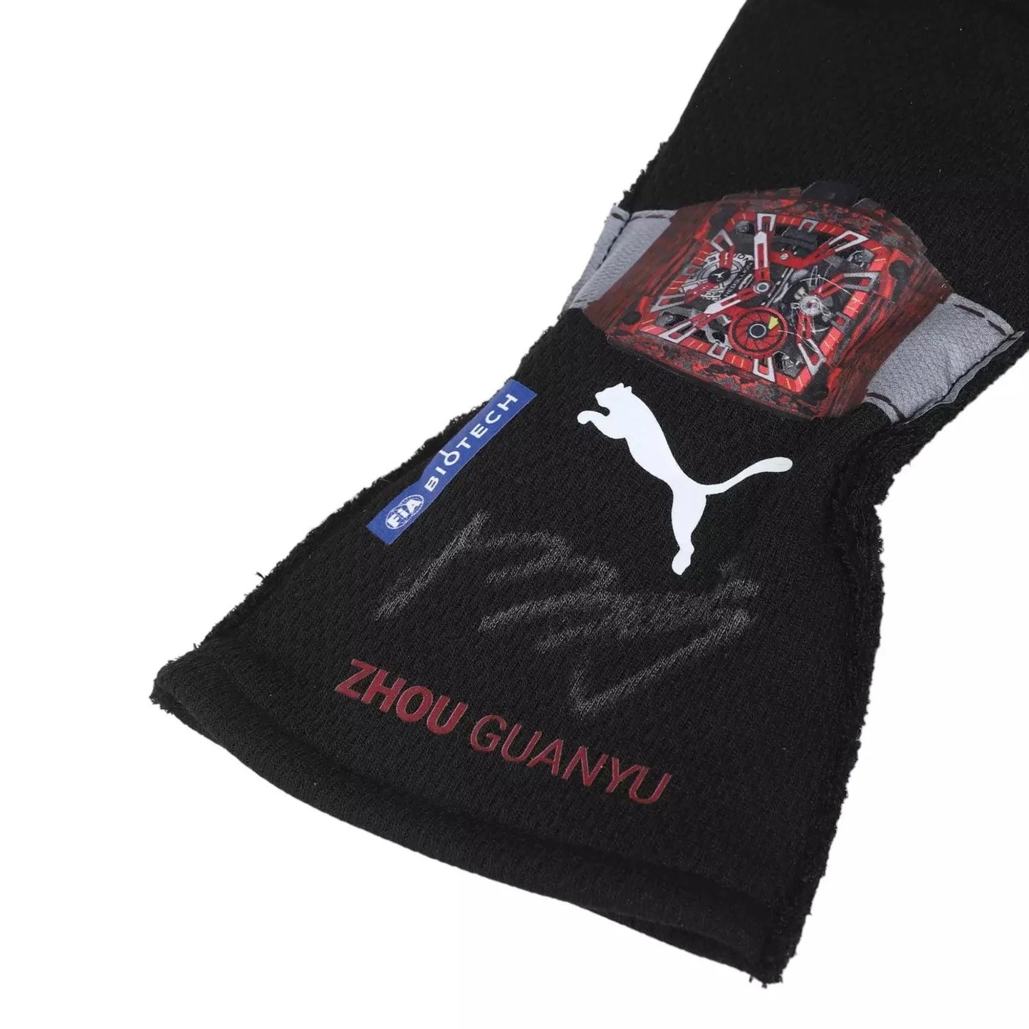 2023 Zhou Guanyu Alfa Romeo F1 Race Gloves SpeedLine Racewear 705096