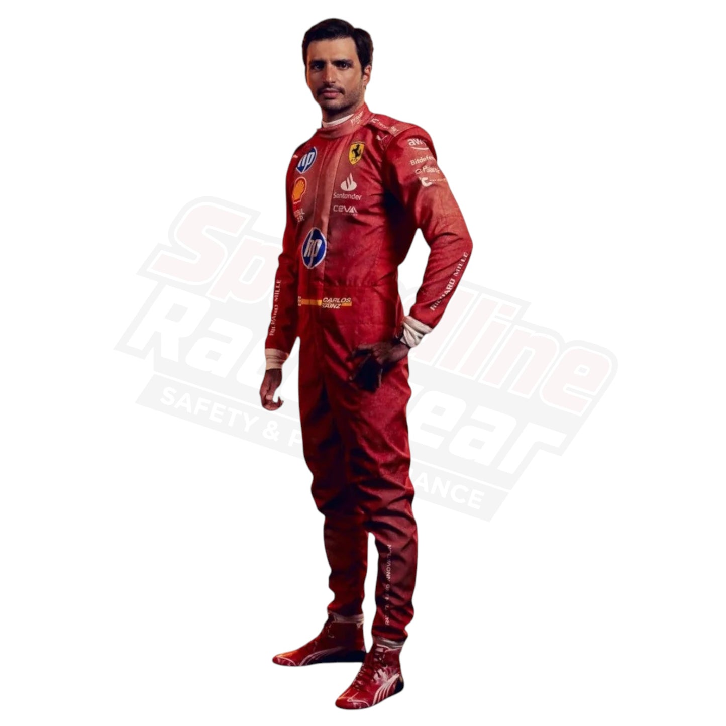 2024 Carlos Sainz Scuderia Ferrari Las Vegas GP F1 Race Suit Replica
