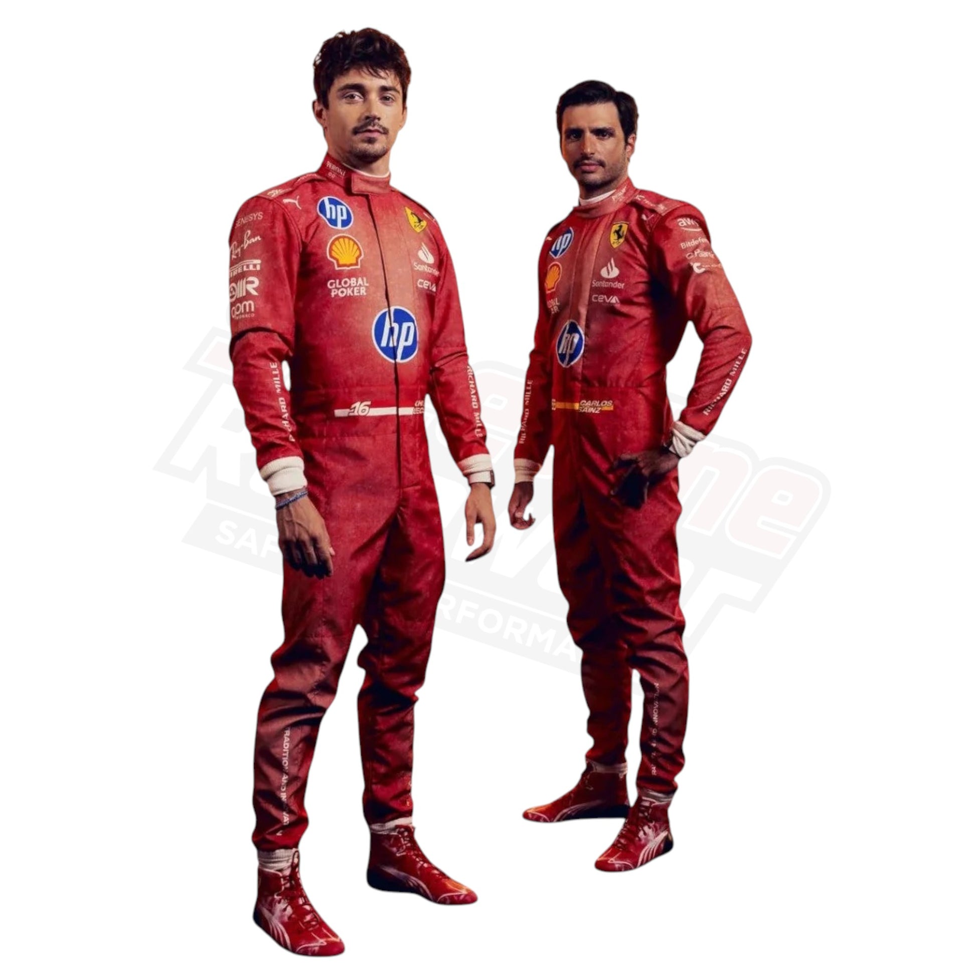 2024 Carlos Sainz Scuderia Ferrari Las Vegas GP F1 Race Suit Replica
