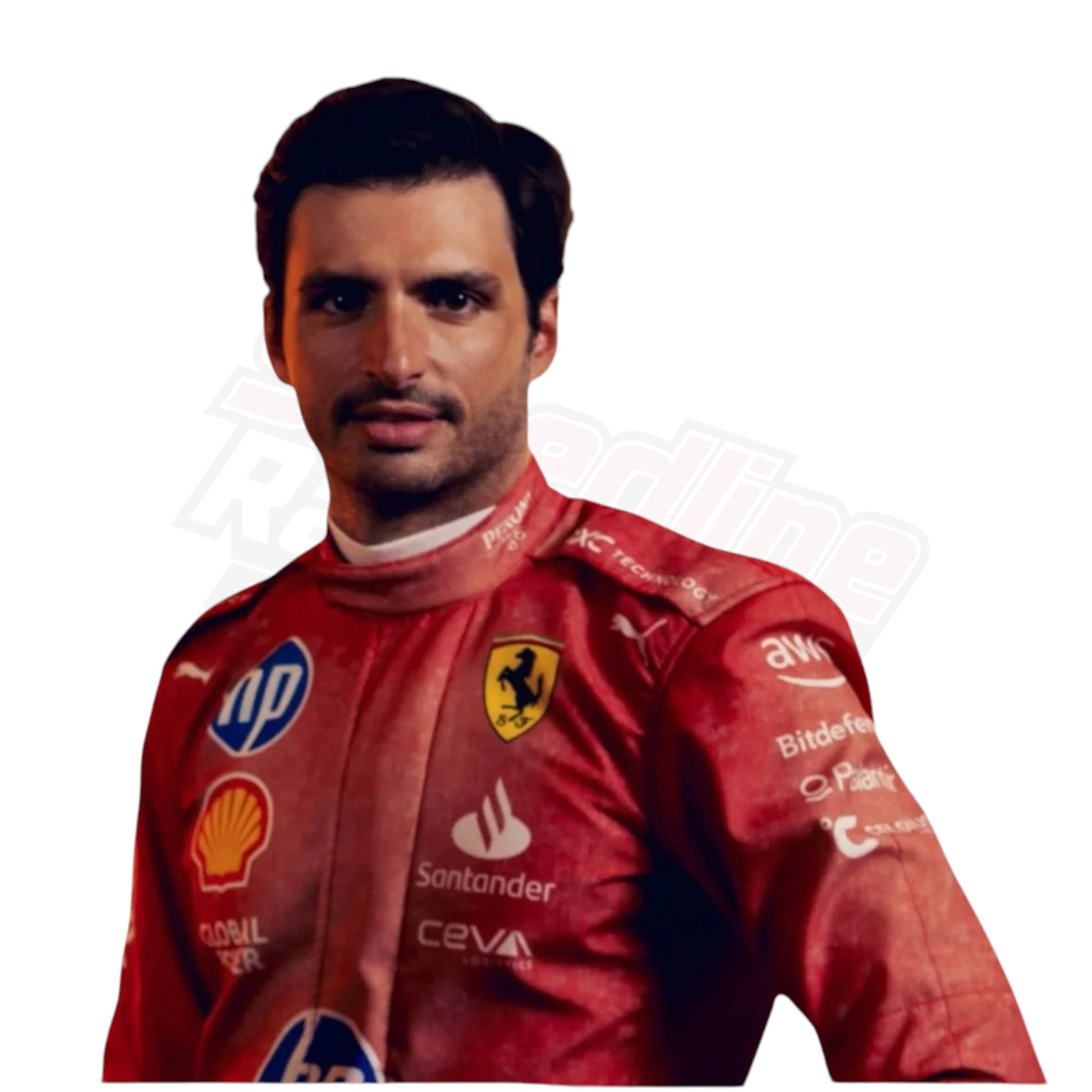 2024 Carlos Sainz Scuderia Ferrari Las Vegas GP F1 Race Suit Replica