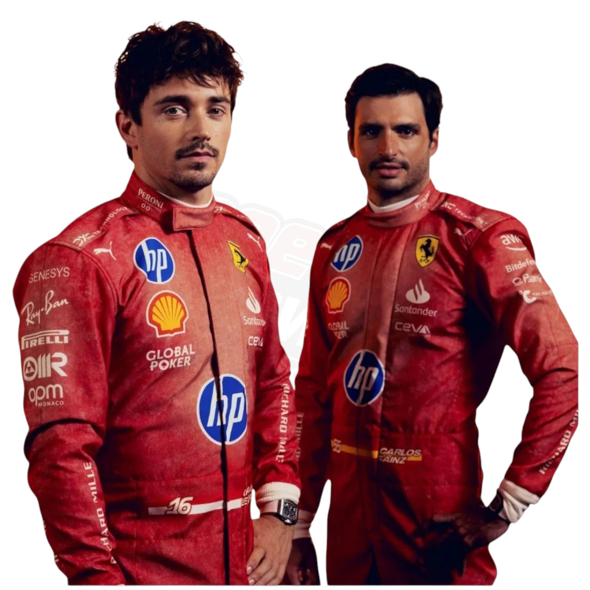 2024 Carlos Sainz Scuderia Ferrari Las Vegas GP F1 Race Suit Replica