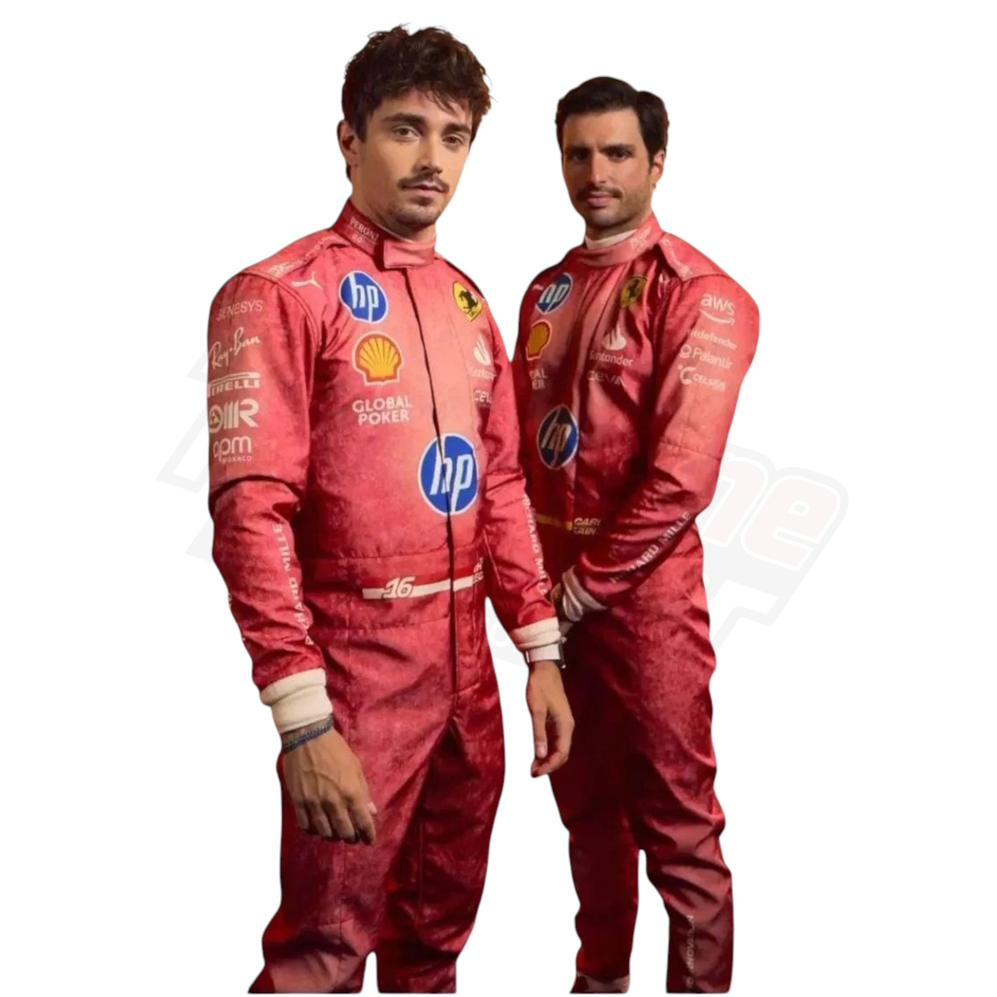 2024 Carlos Sainz Scuderia Ferrari Las Vegas GP F1 Race Suit Replica