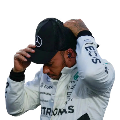 2024 Lewis Hamilton Qatar GP F1 race suit front