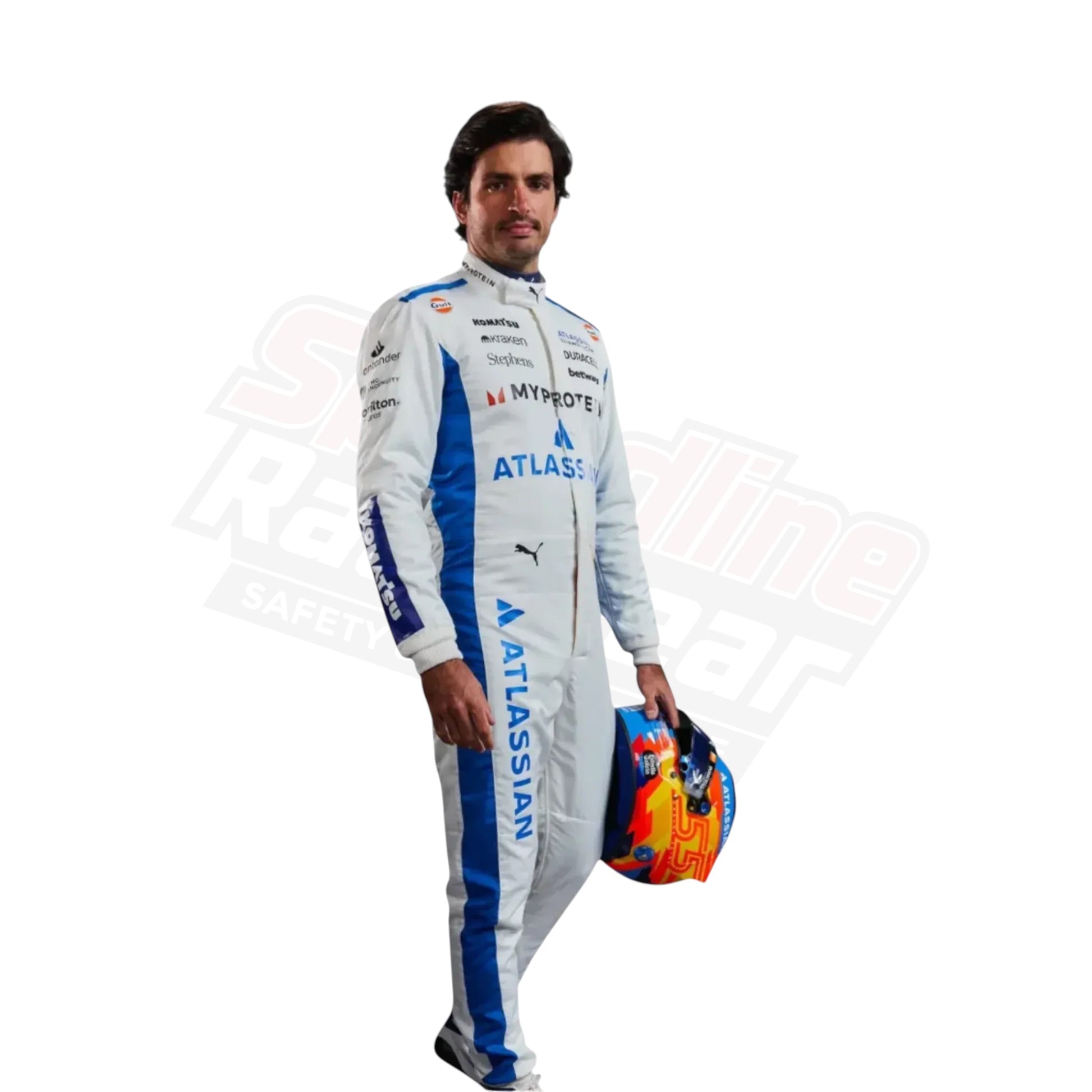 Carlos Sainz Williams 2025 Shine Cordura Race Suit
