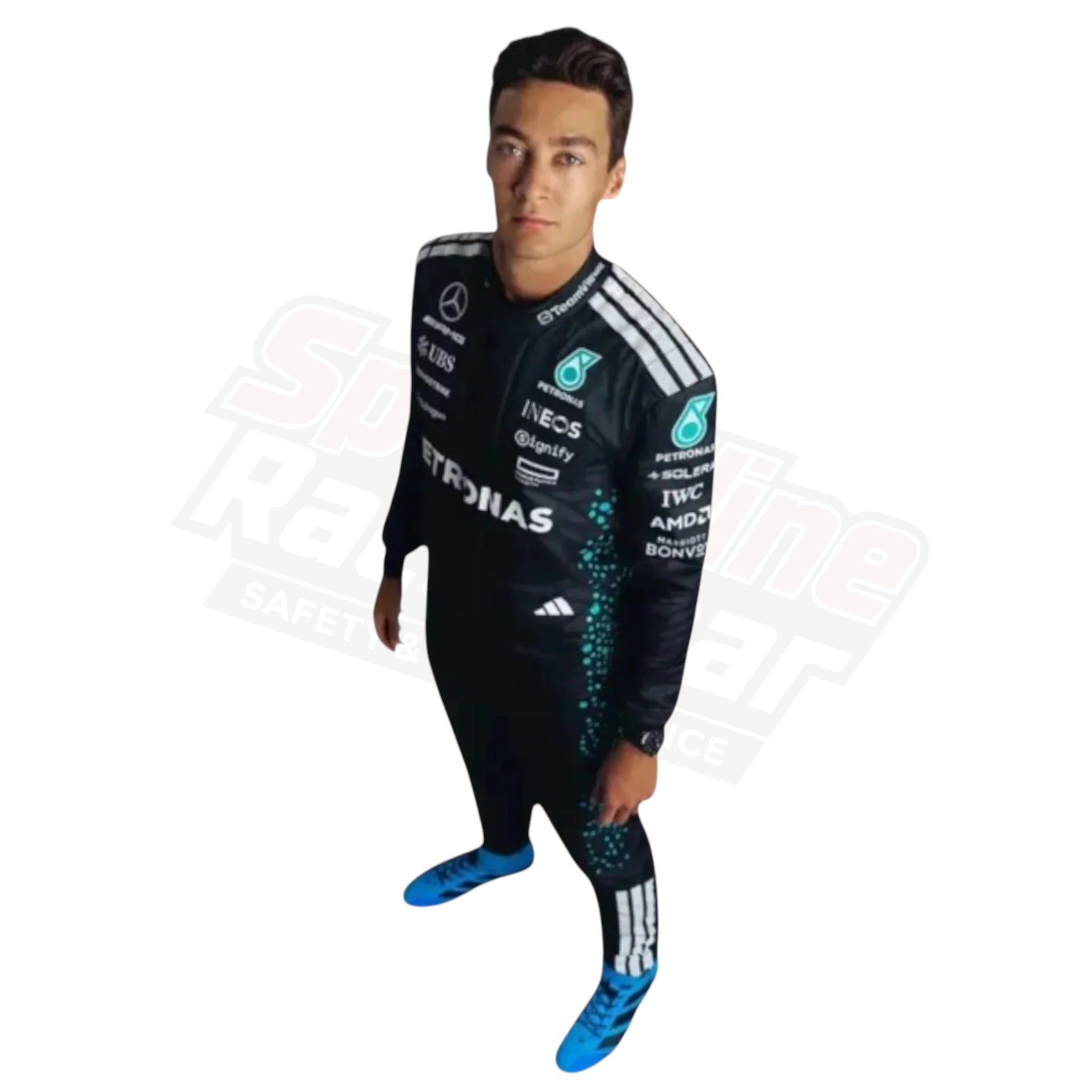 2025 Andrea Kimi Antonelli Mercedes F1 Racing Suit | Formula 1 Gear ...
