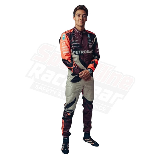 2025 Andrea Kimi Antonelli Mercedes F1 Miami GP Racing Suit