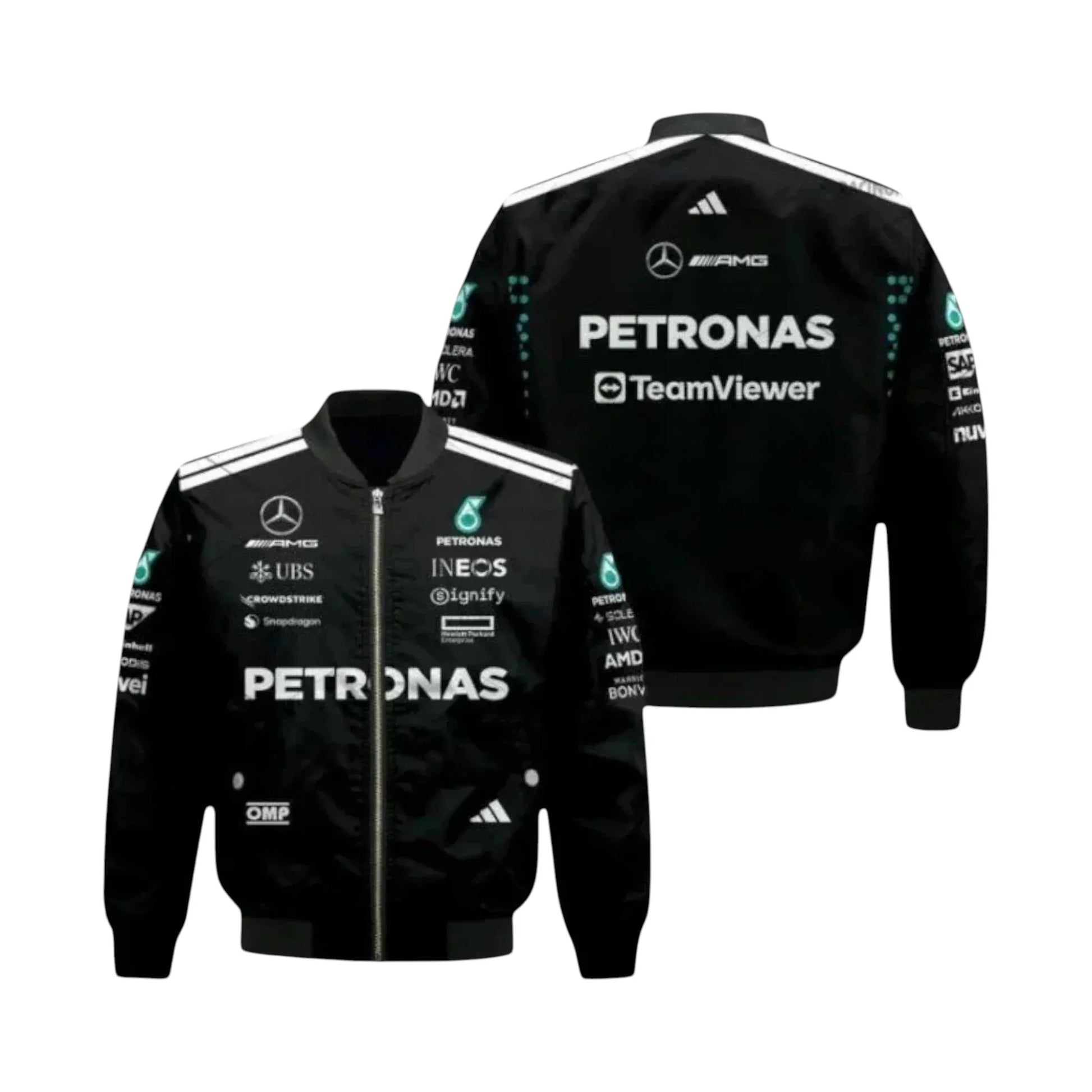 2025 Andrea Kimi Antonelli Mercedes F1 Vintage Racing Jacket