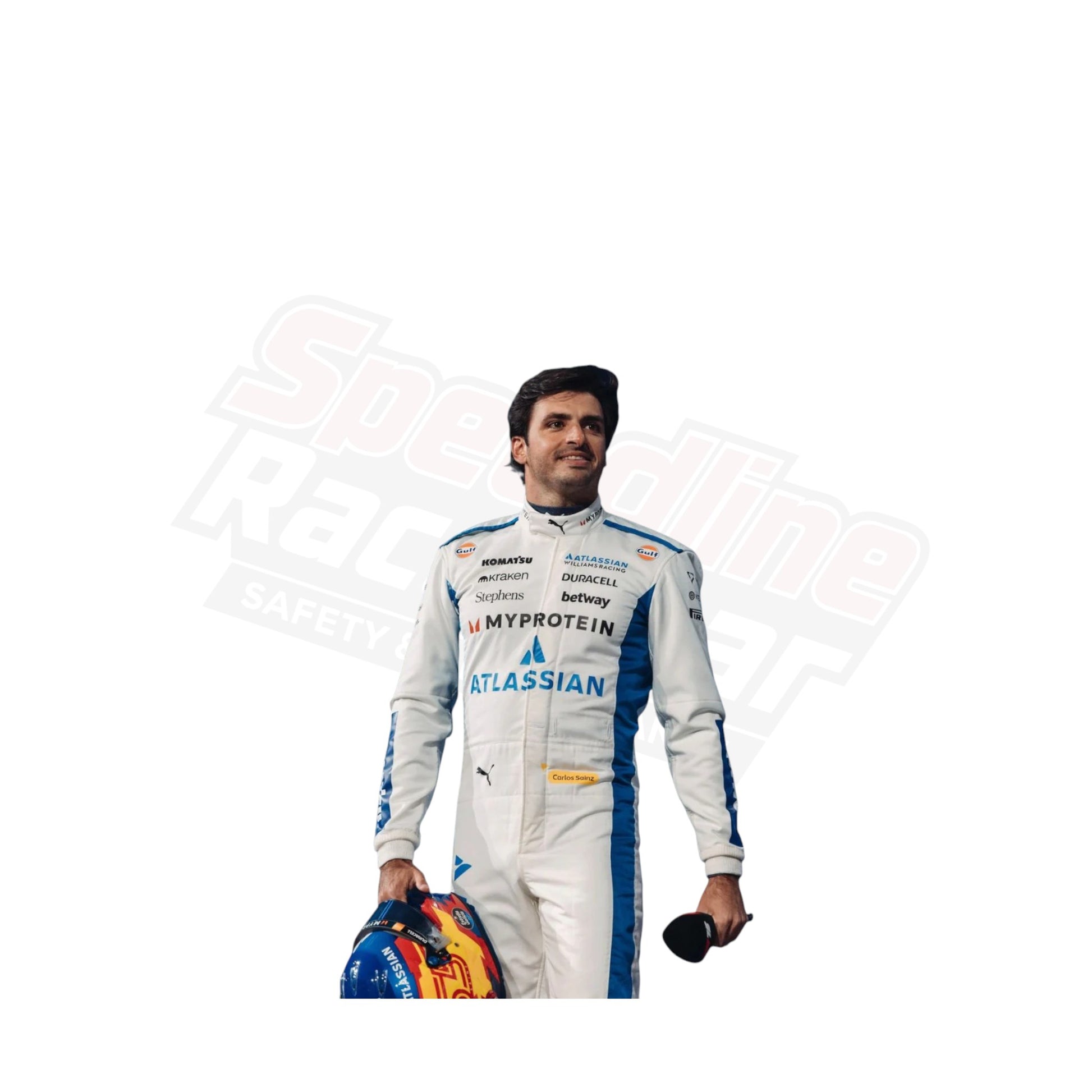 2025 Carlos Sainz Williams Racing F1 Team Suit
