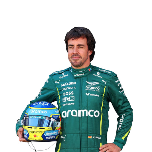 2025 Fernando Alonso Aston Martin F1 Team Race Suit