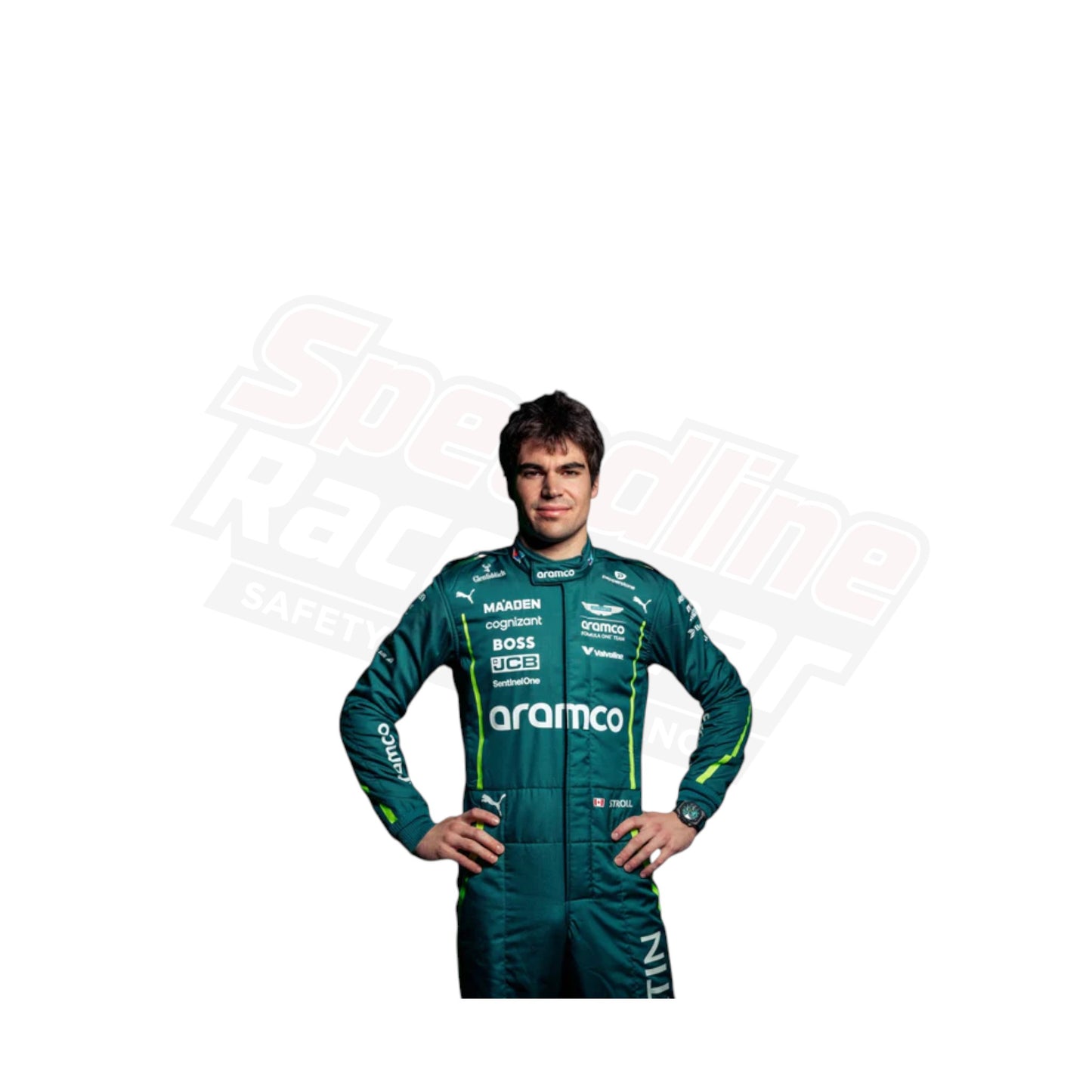 2025 Lance Stroll Aston Martin F1 Team Race Suit