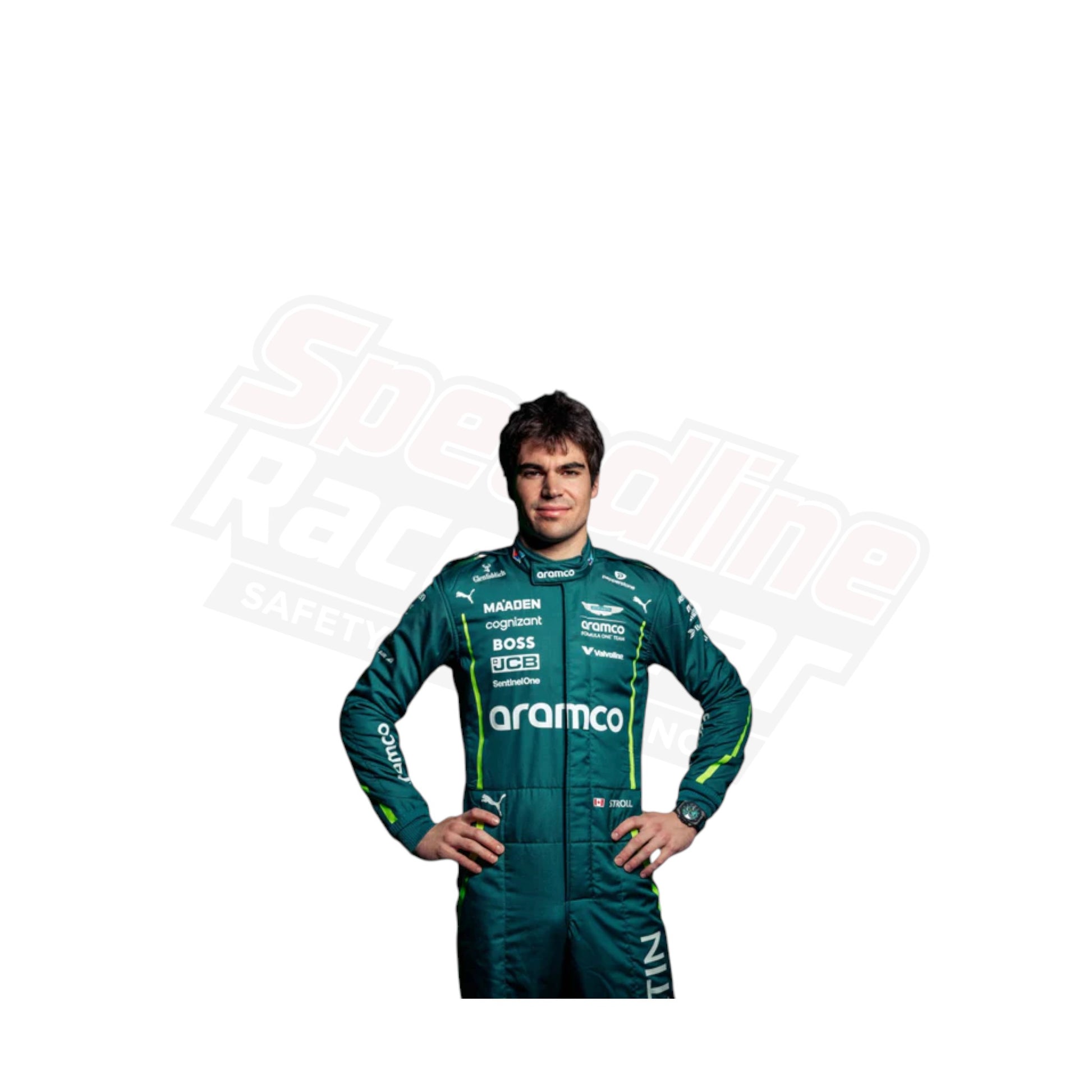 2025 Lance Stroll Aston Martin F1 Team Race Suit