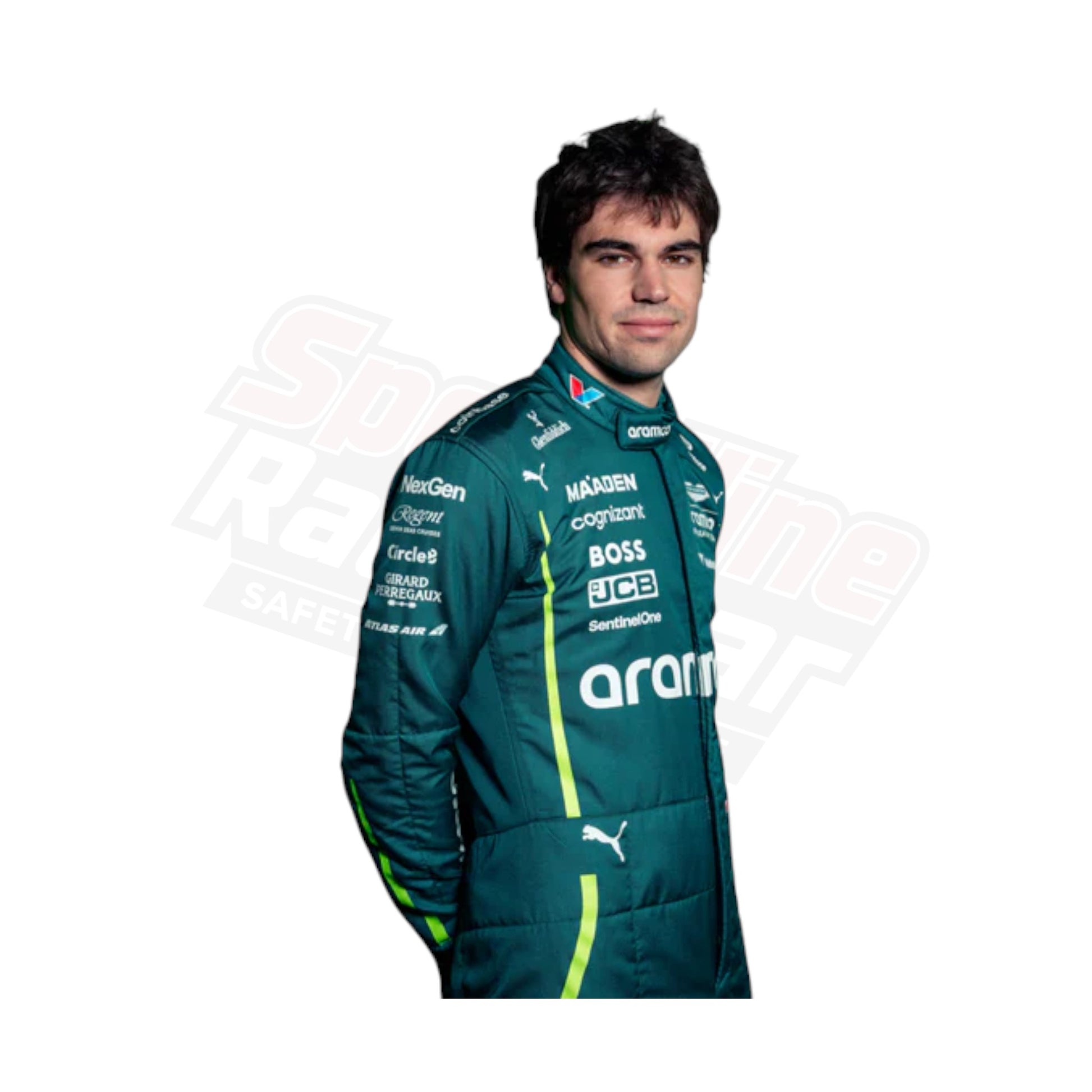 2025 Lance Stroll Aston Martin F1 Team Race Suit