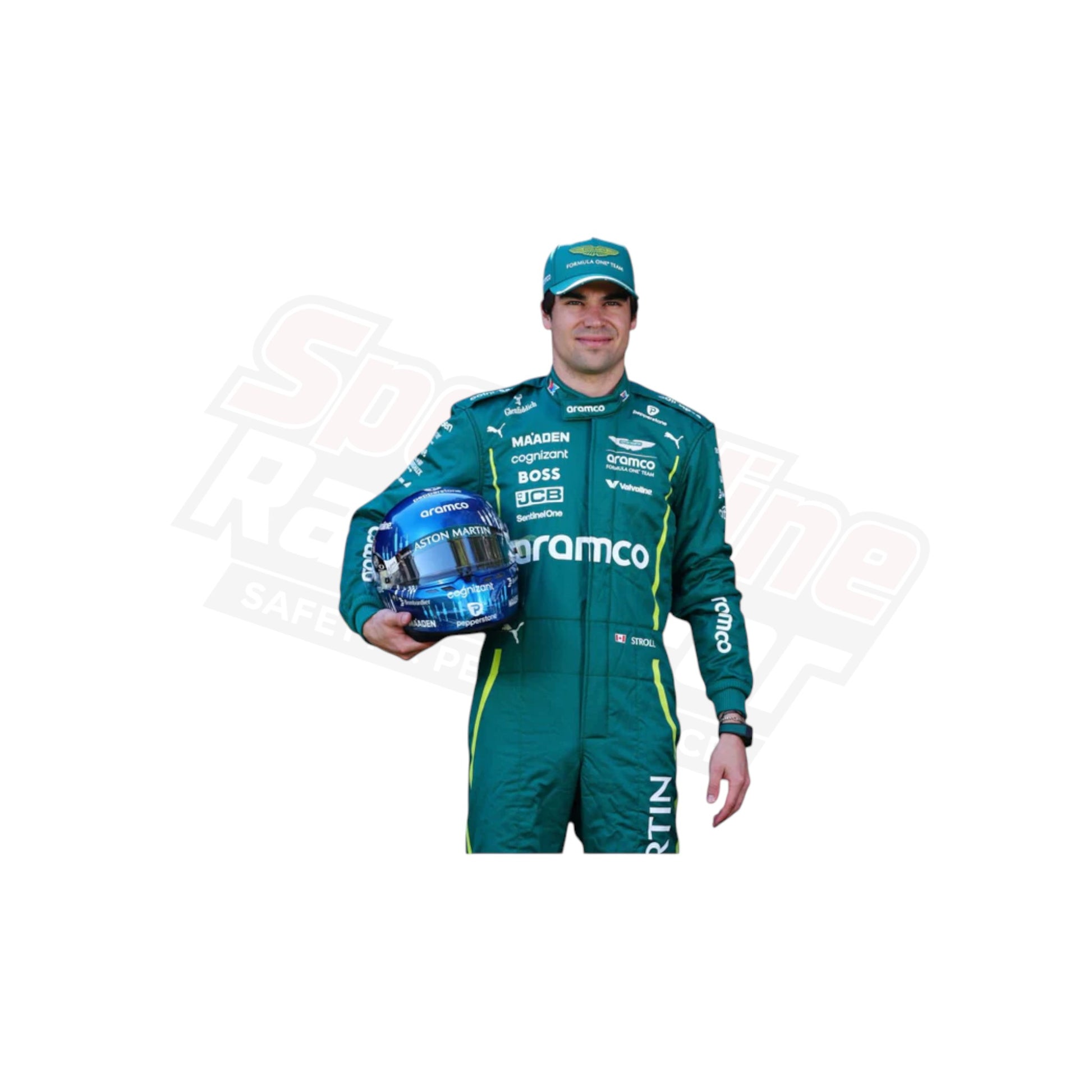 2025 Lance Stroll Aston Martin F1 Team Race Suit