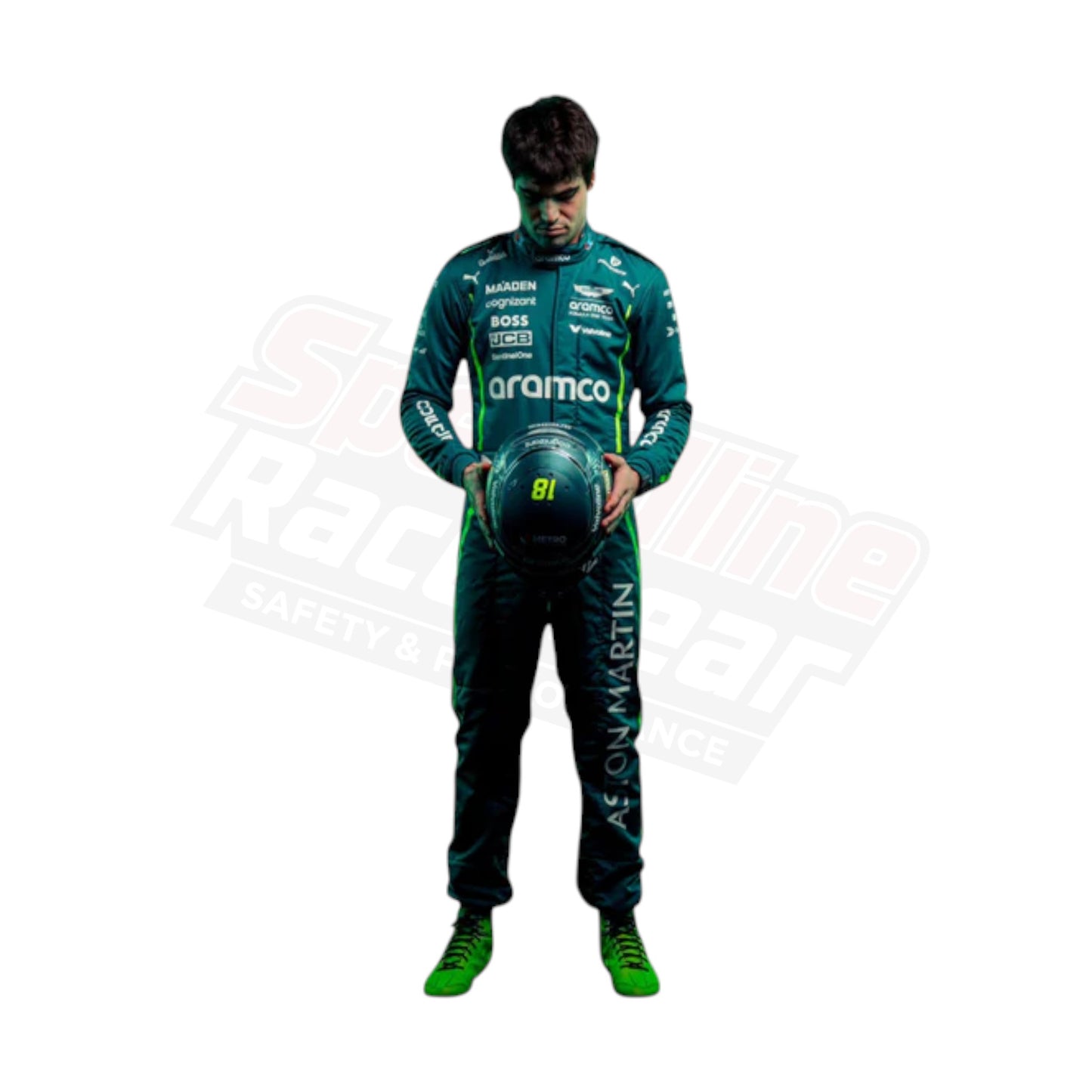 2025 Lance Stroll Aston Martin F1 Team Race Suit