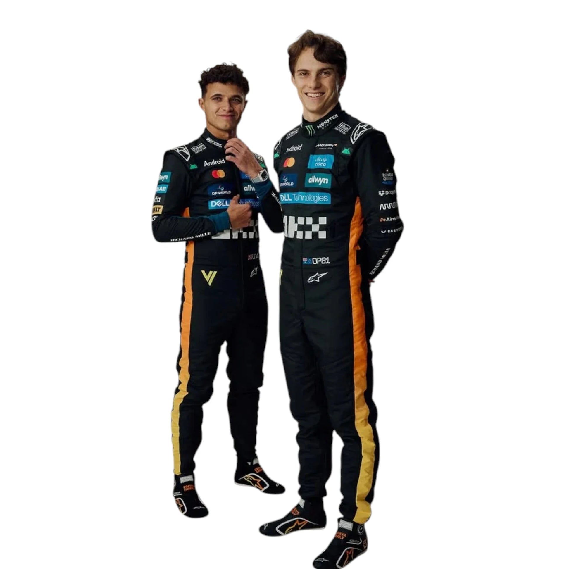 2025 Lando Norris Abu Dhabi GP F1 Racing Suit Edition