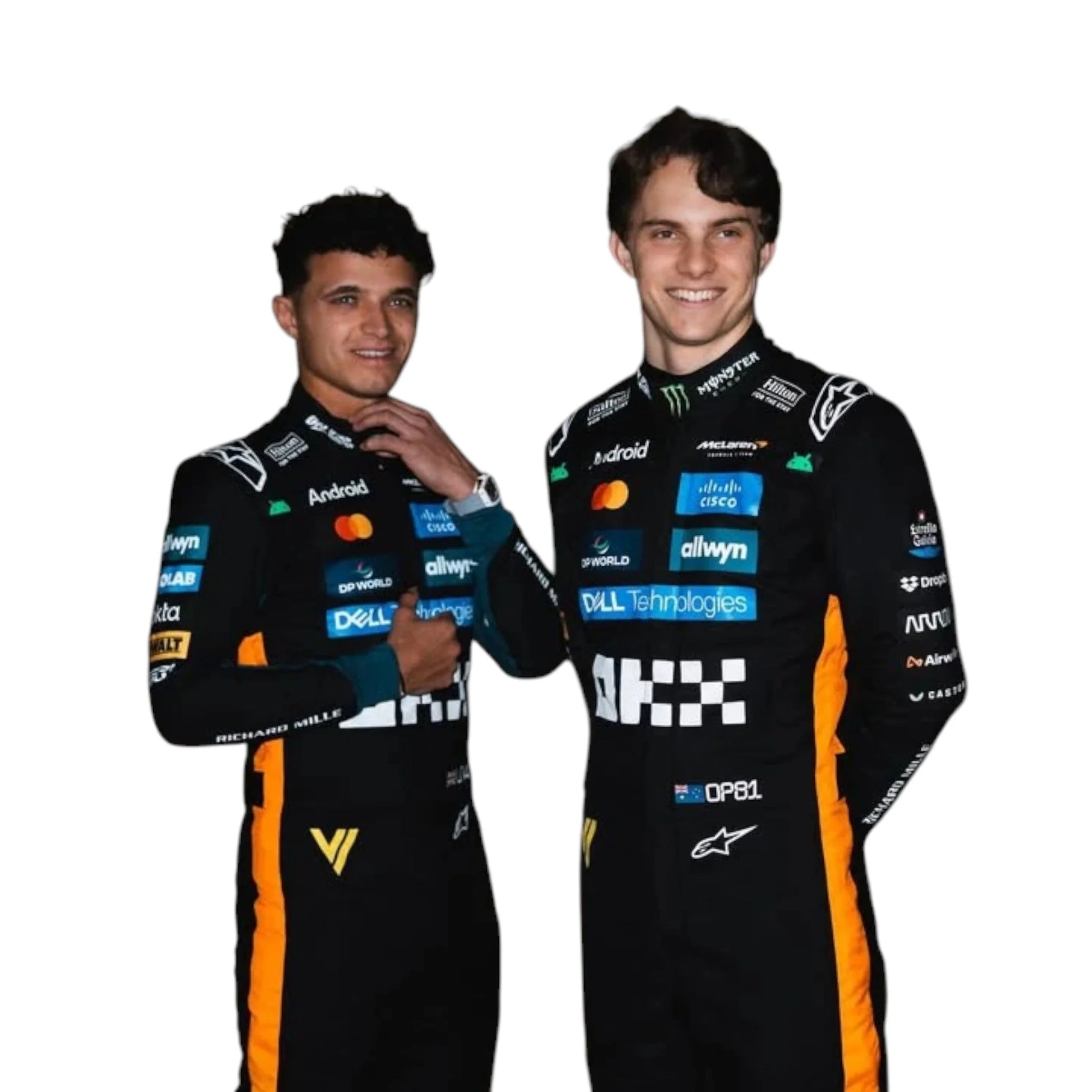 2025 Lando Norris Abu Dhabi GP F1 Racing Suit Edition