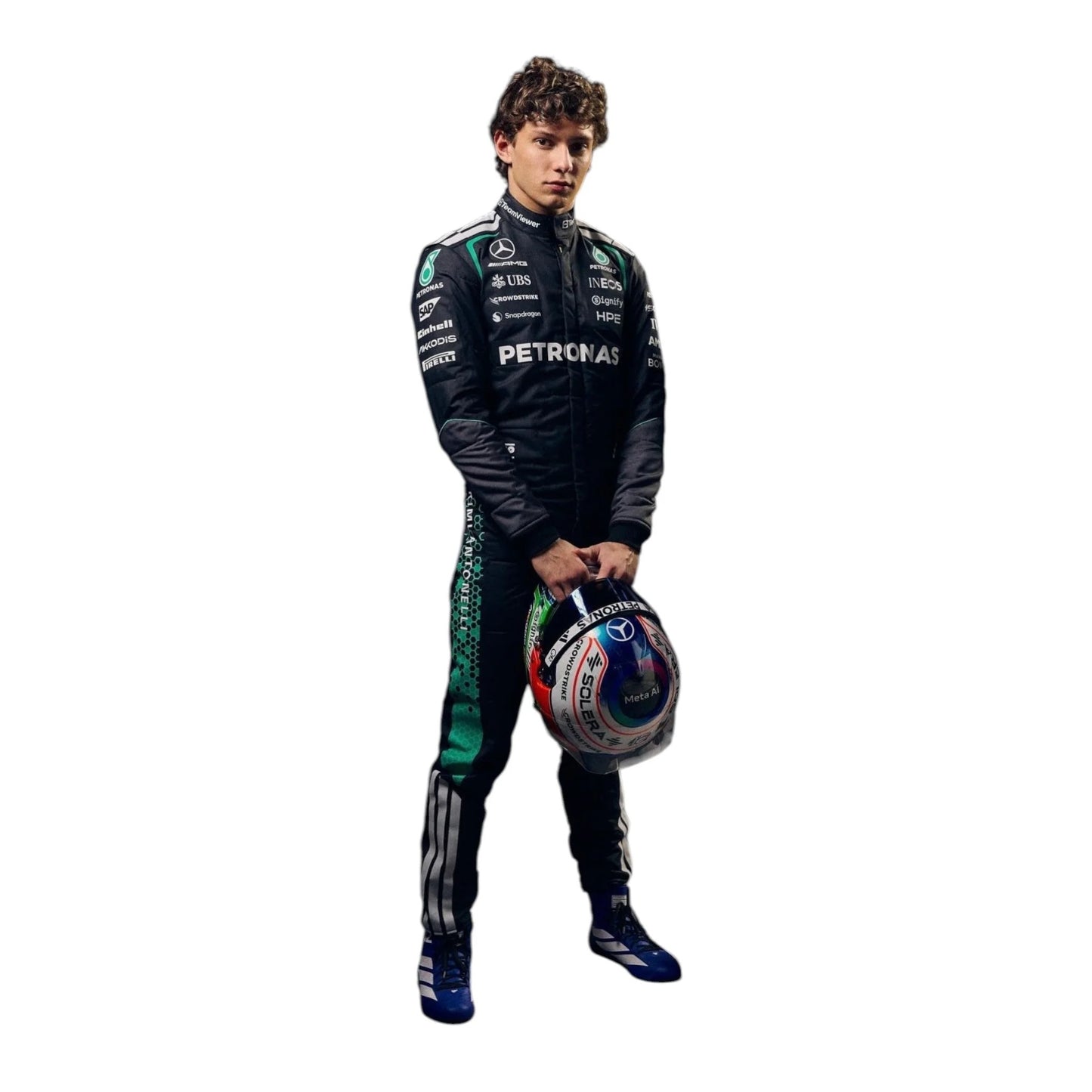 2026 Andrea Kimi Antonelli Mercedes F1 Replica Suit