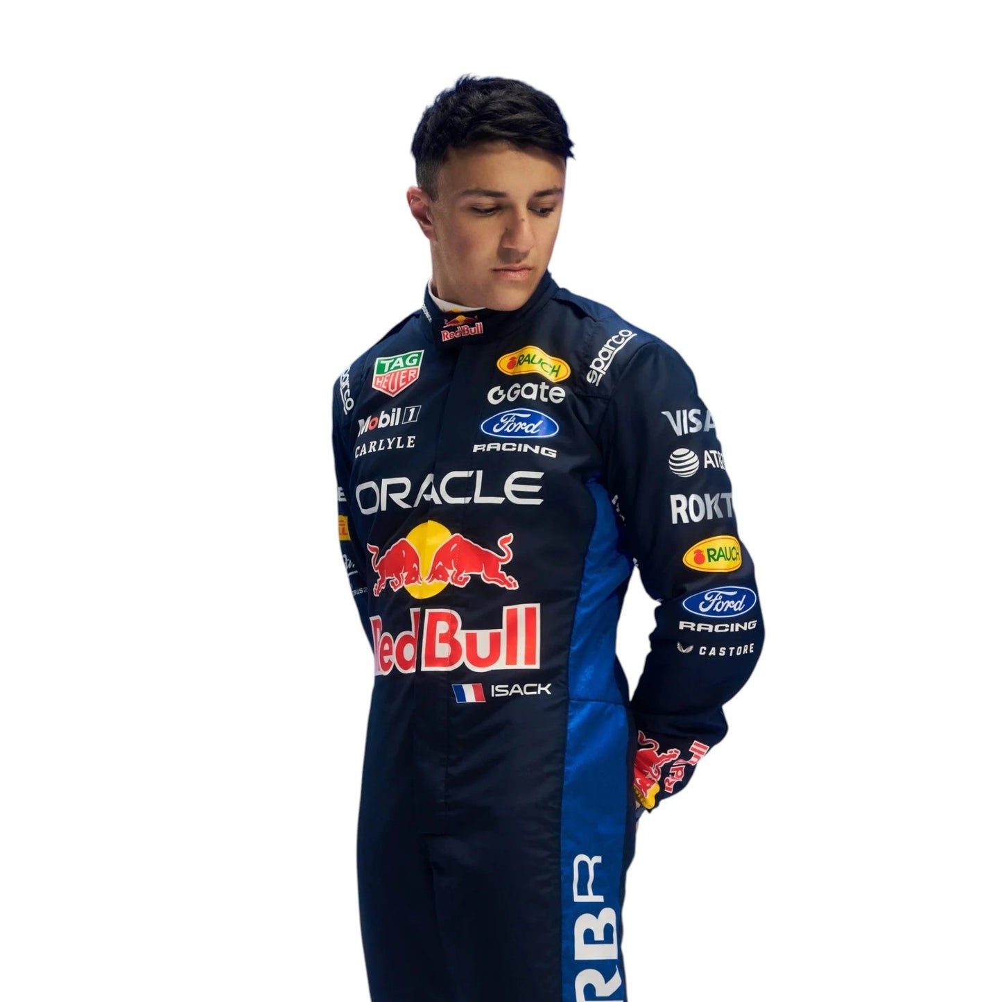 2026 Isack Hadjar Red Bull F1 Replica Race Suit – Pro Fit