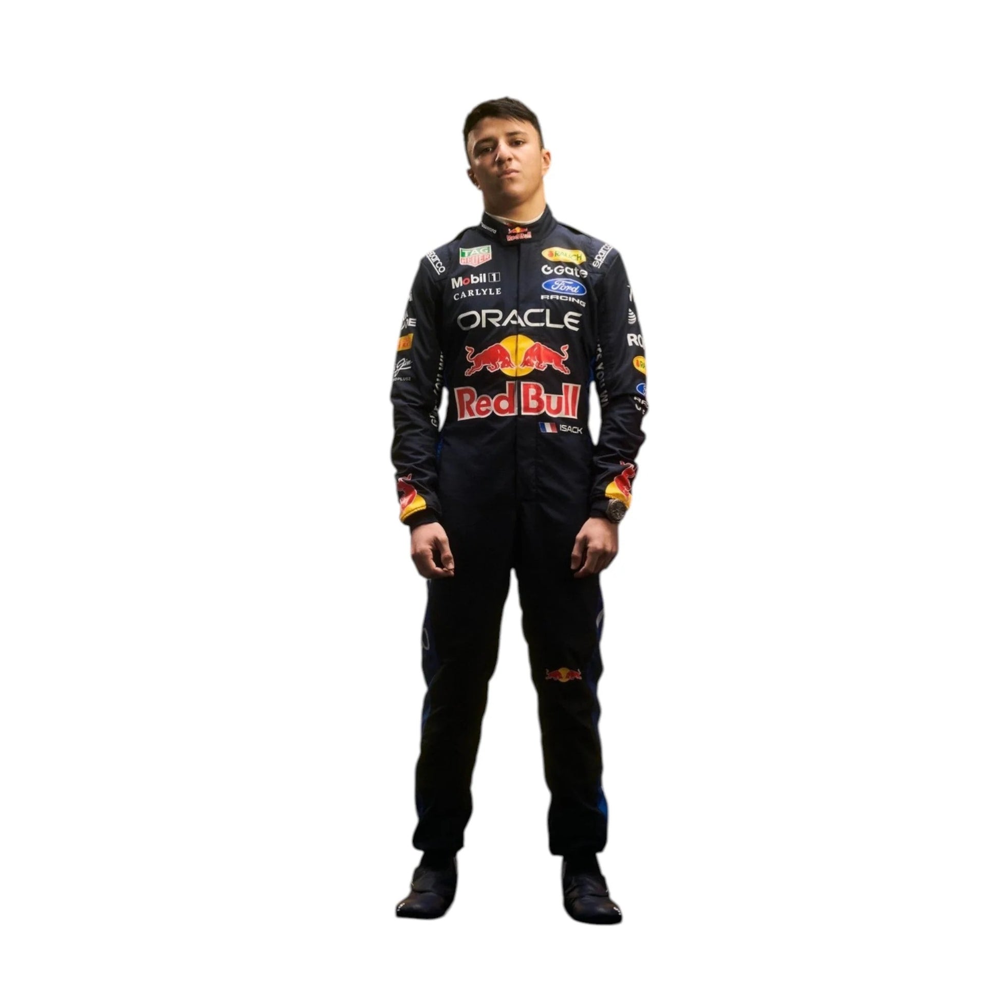 2026 Isack Hadjar Red Bull F1 Replica Race Suit – Pro Fit