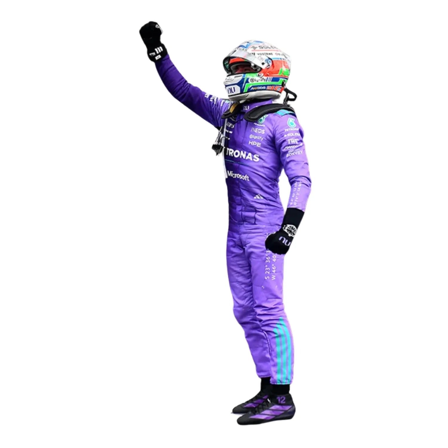 2026 Miami GP Mercedes F1 Racing Suit – Russell & Antonelli SpeedLine Racewear