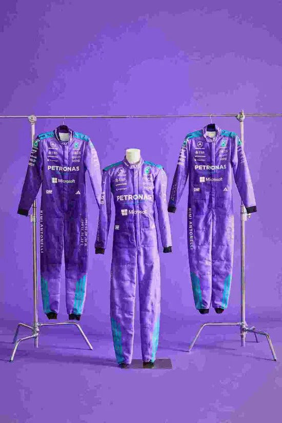 2026 Miami GP Mercedes F1 Racing Suit – Russell & Antonelli SpeedLine Racewear