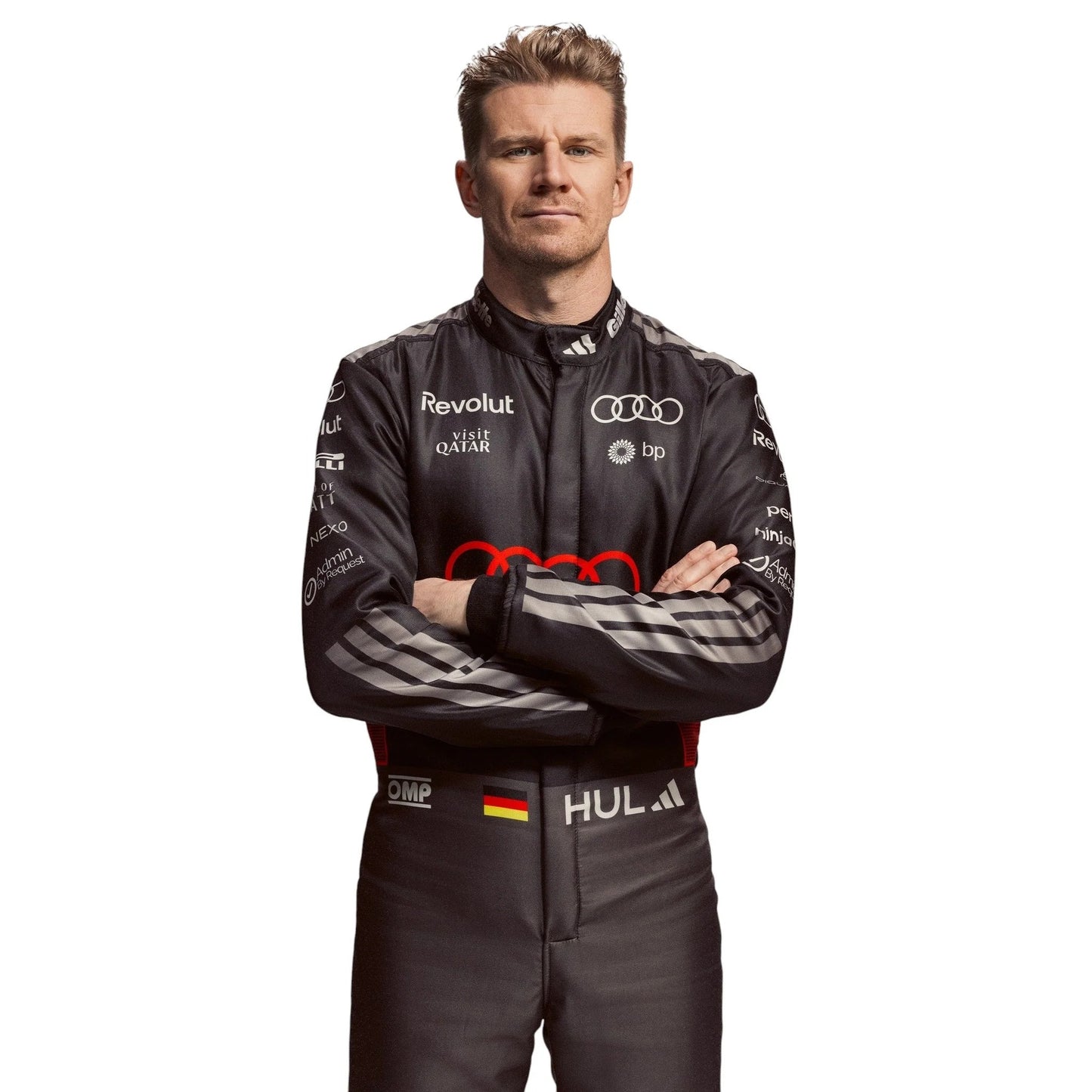 2026 Nico & Gabi Audi F1 Replica Race Suit – Pro Fit