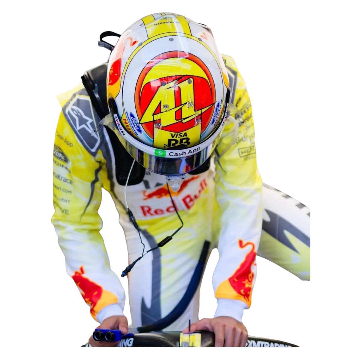 2026 Racing Bulls F1 Vintage Replica Racing Suit – Yellow Edition SpeedLine Racewear