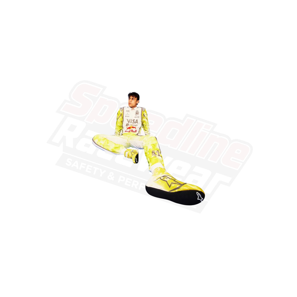 2026 Racing Bulls F1 Vintage Replica Racing Suit – Yellow Edition SpeedLine Racewear