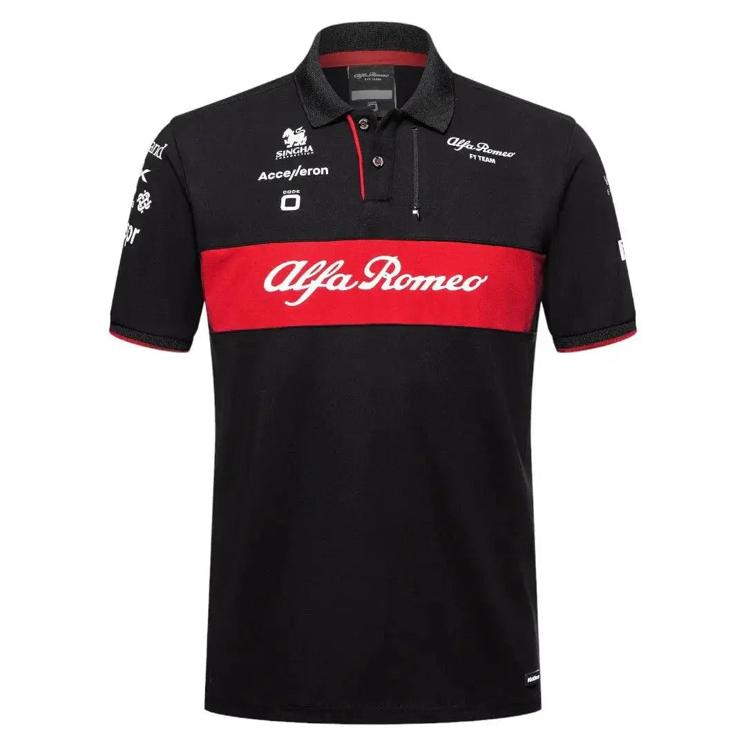 Alfa Romeo Men's Motorsport Polo Shirt Racing Edition 2