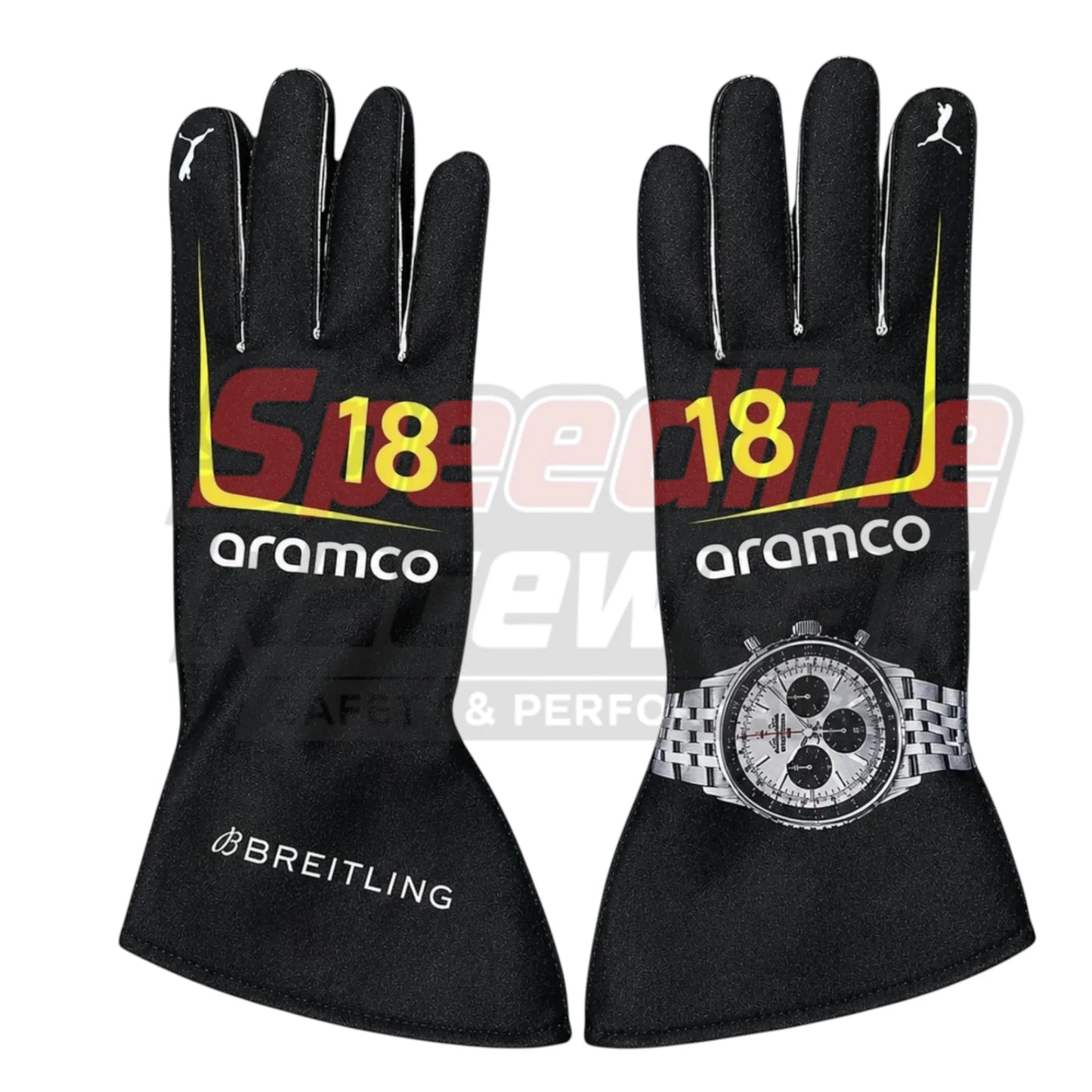 Aston Martin F1 2026 Replica Racing Gloves SpeedLine Racewear