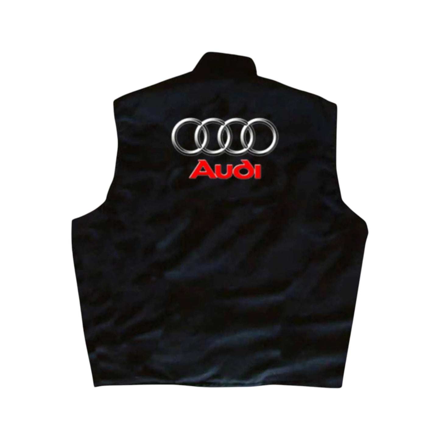 Audi Racing Vintage Vest Black – Motorsport Style