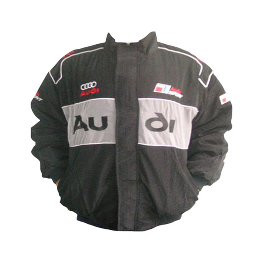 Audi Sport Vintage Racing Jacket Black & Light Gray