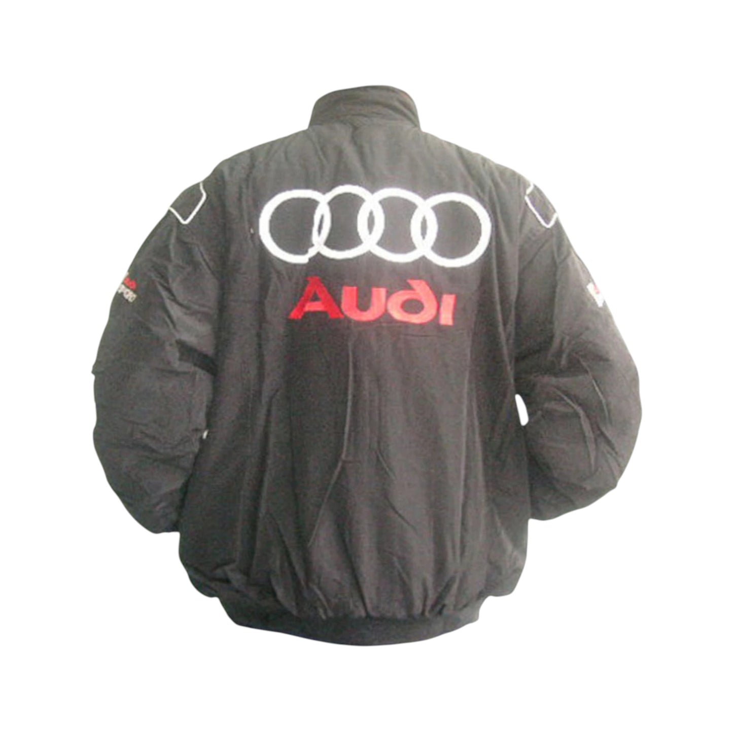 Audi Sport Vintage Racing Jacket Black & Light Gray