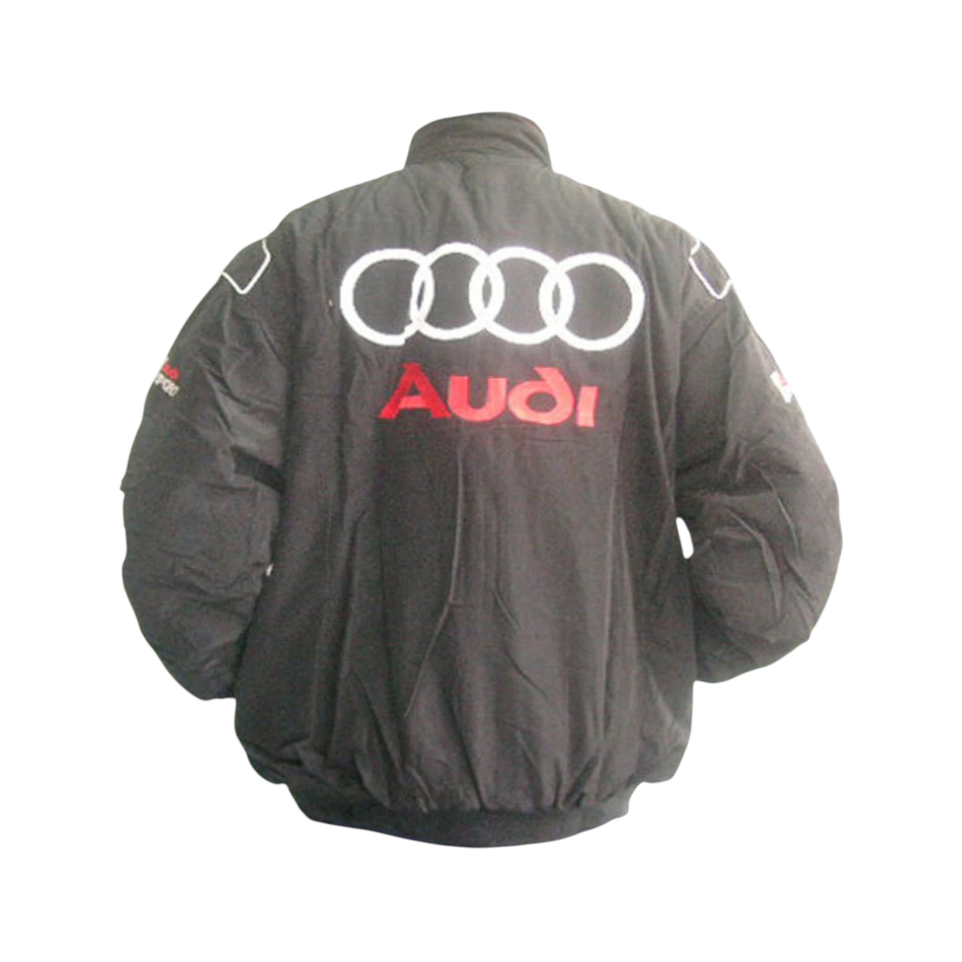 Audi Sport Vintage Racing Jacket Black & Light Gray