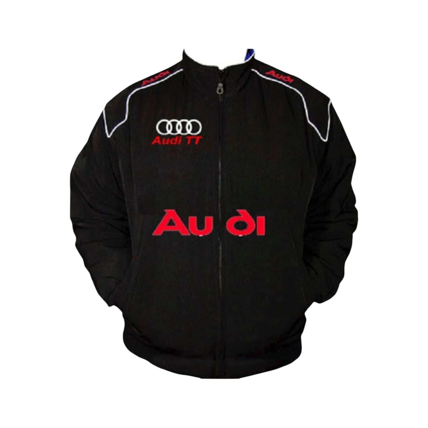 Audi TT Racing Jacket Vintage Black – Motorsport Style
