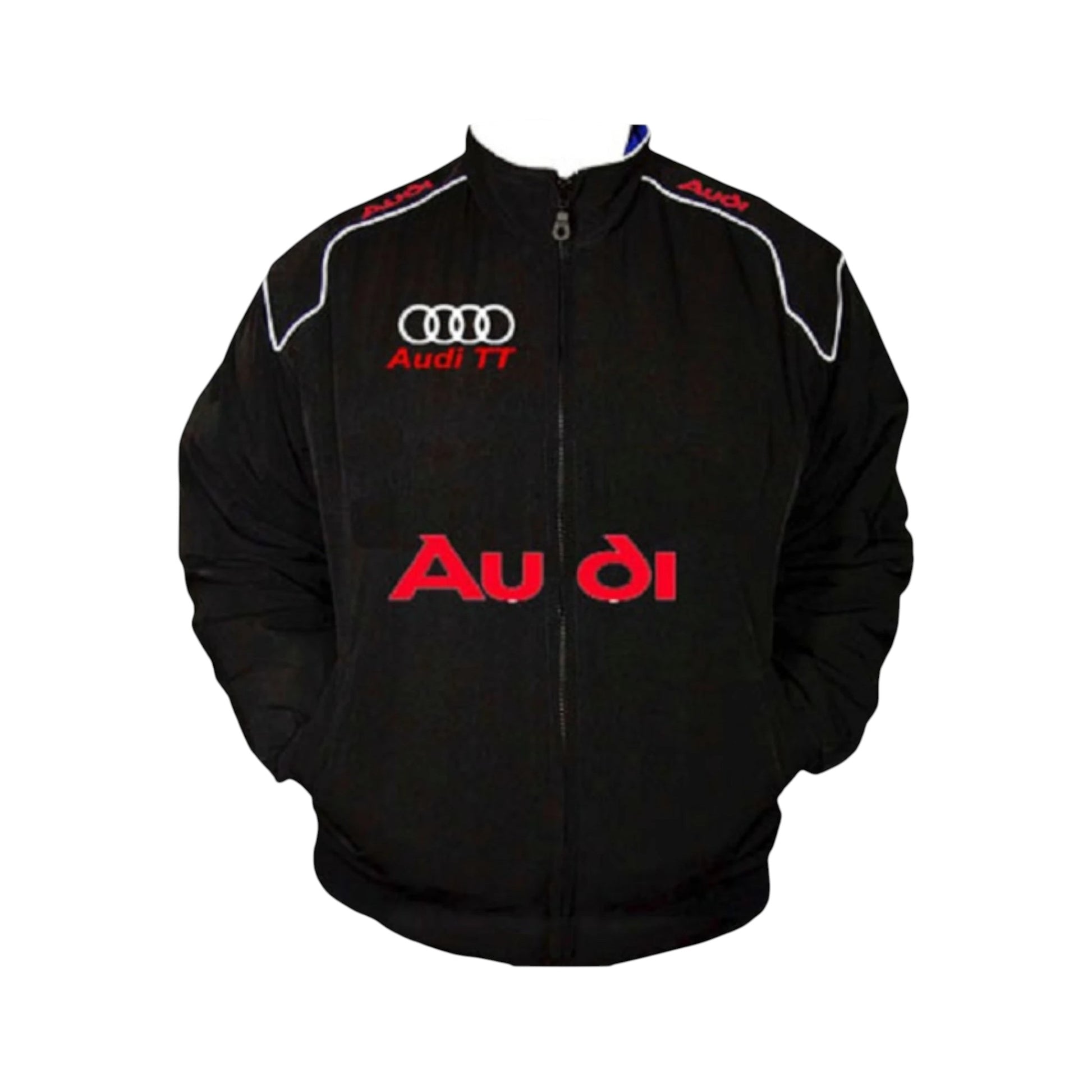 Audi TT Racing Jacket Vintage Black – Motorsport Style