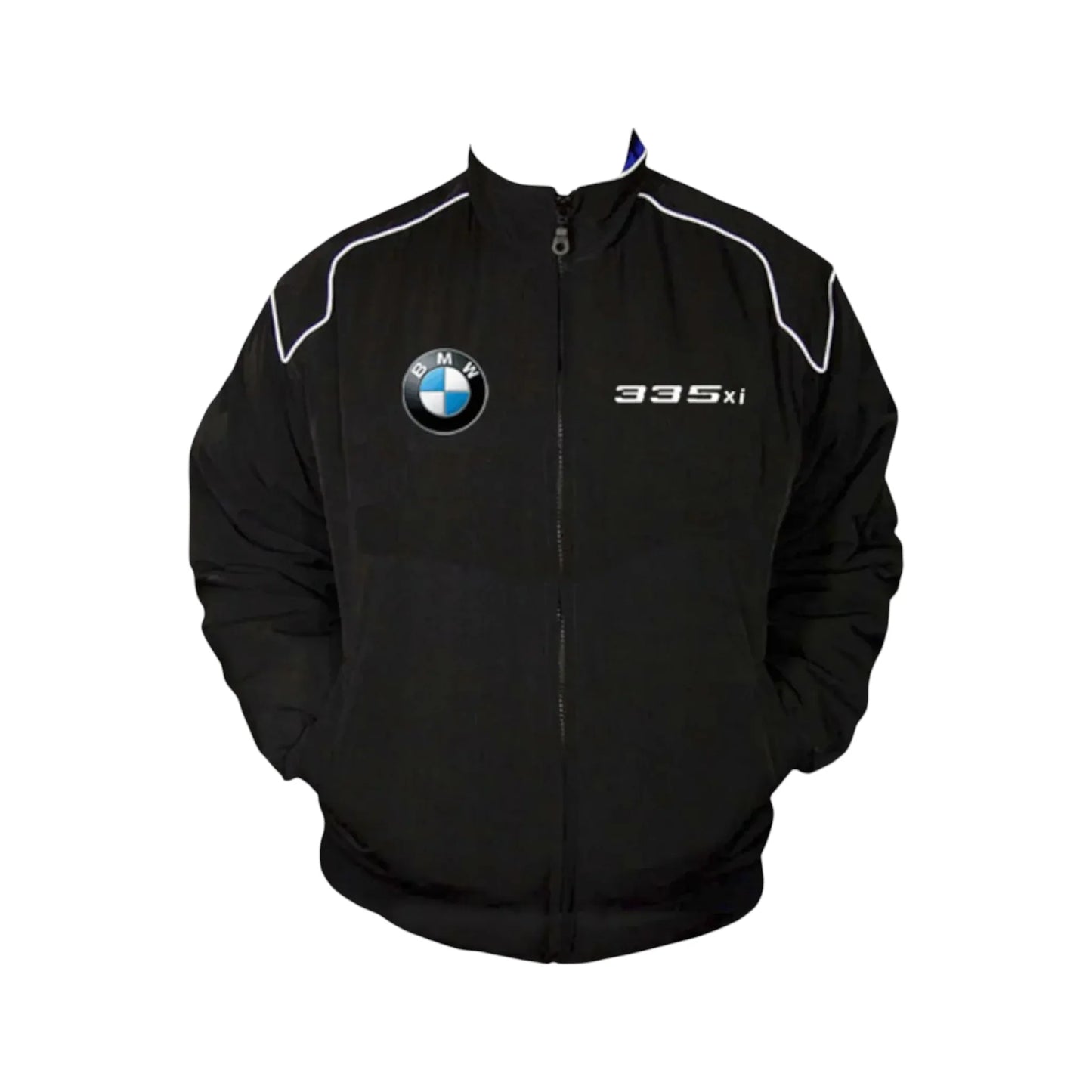 BMW 335xi Vintage Black Racing Jacket – xDrive Performance