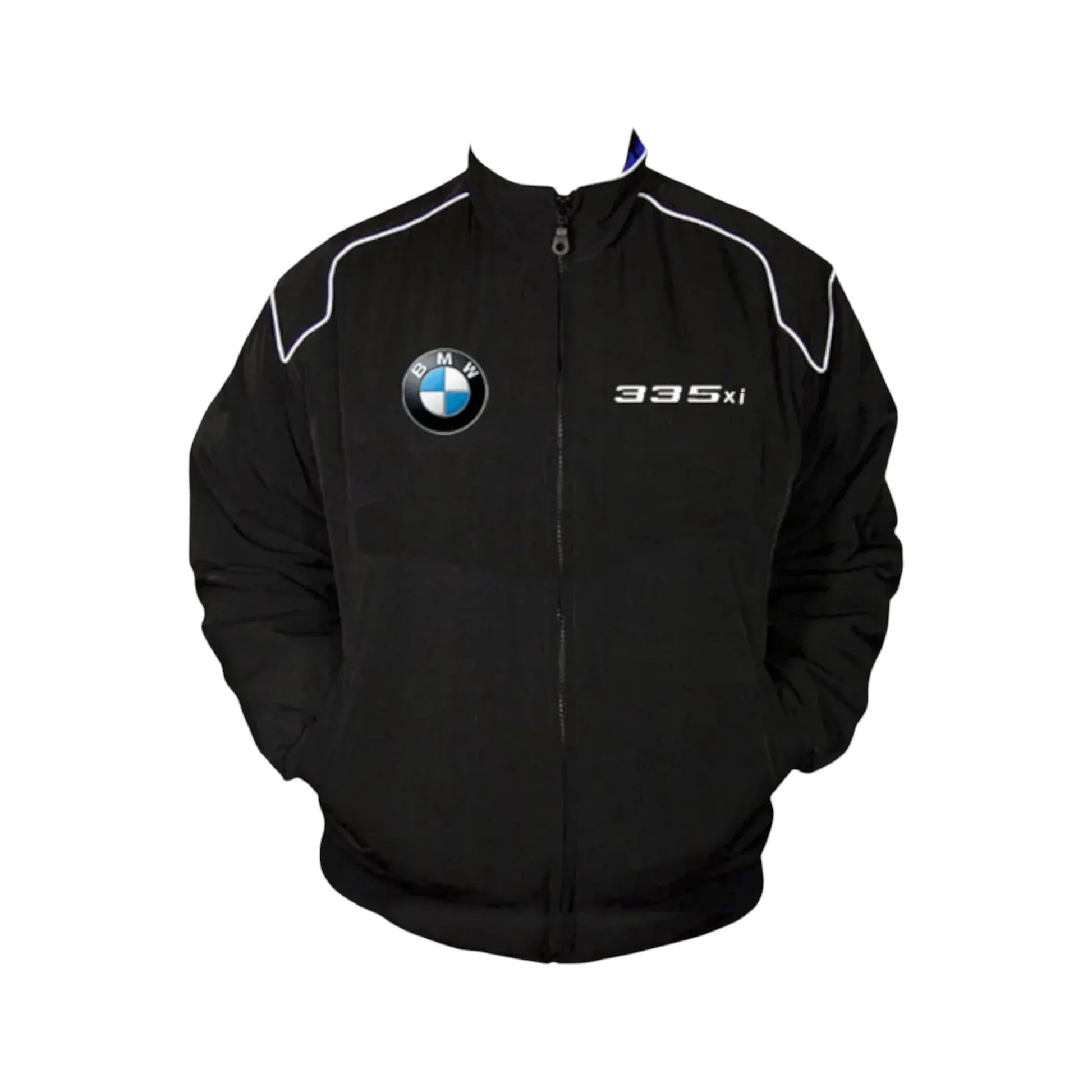 BMW 335xi Vintage Black Racing Jacket – xDrive Performance