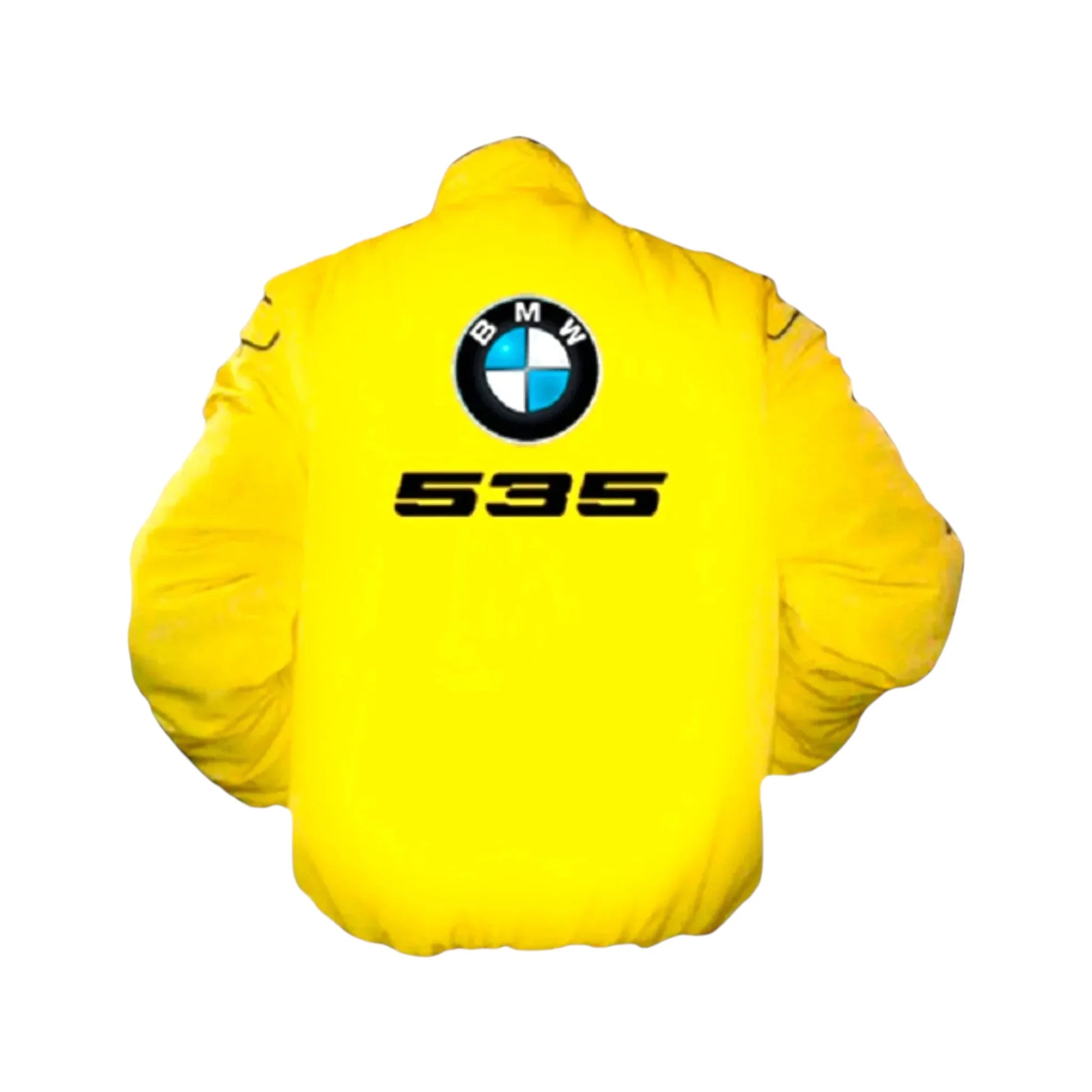 BMW 535 Yellow Vintage Racing Jacket – Performance Classic