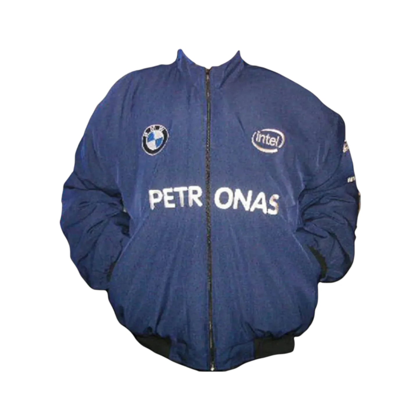 BMW F1 RBS Vintage Racing Jacket Blue Black