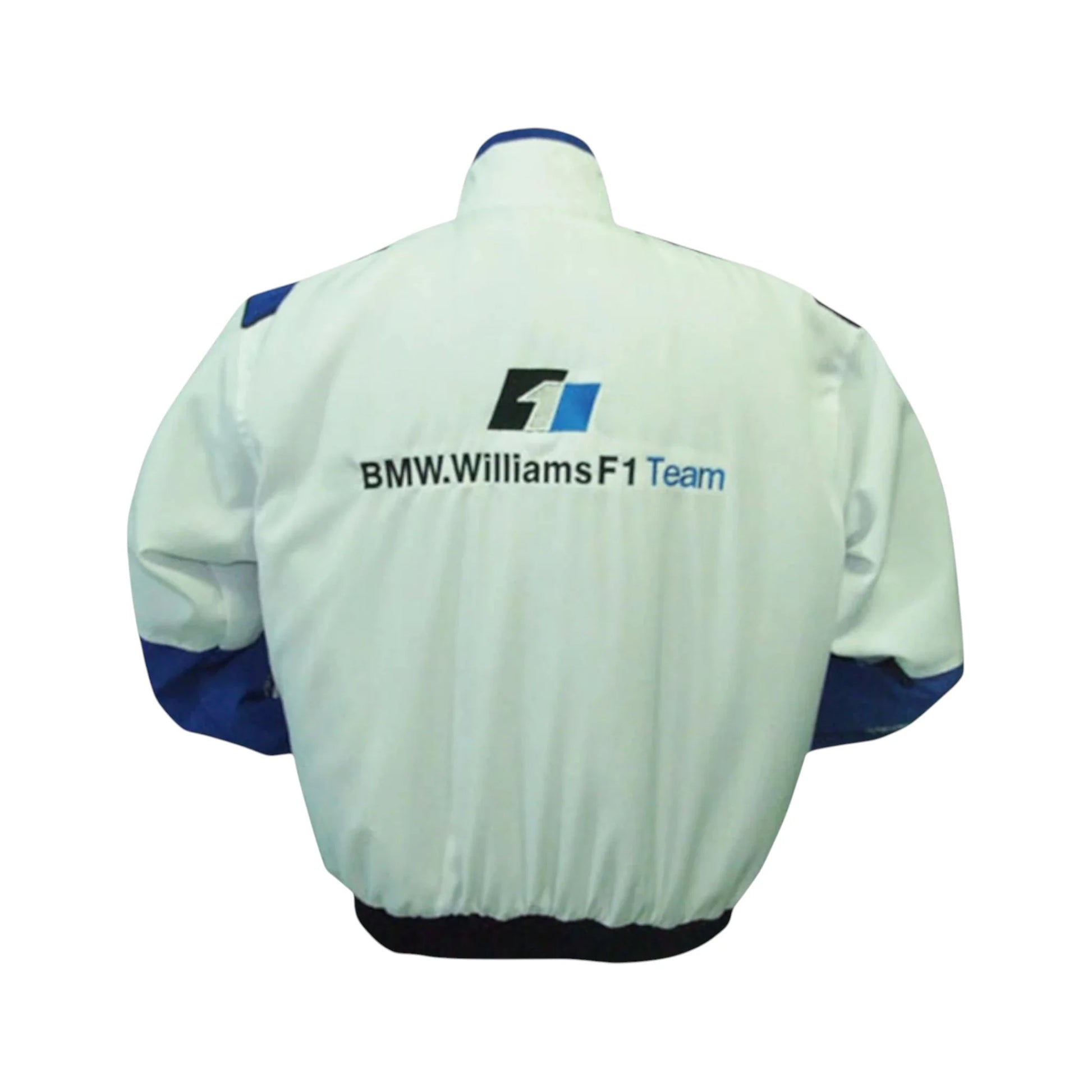 BMW F1 RBS Vintage Racing Jacket Royal Blue White