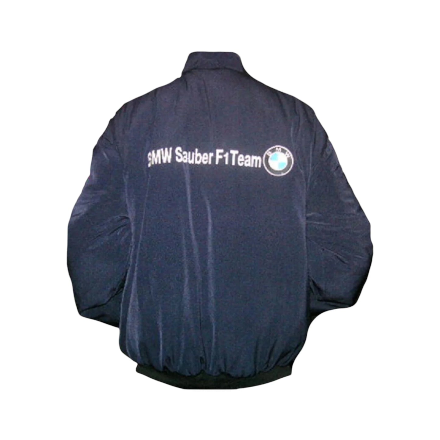 BMW F1 Sauber Vintage Racing Jacket Dark Blue White