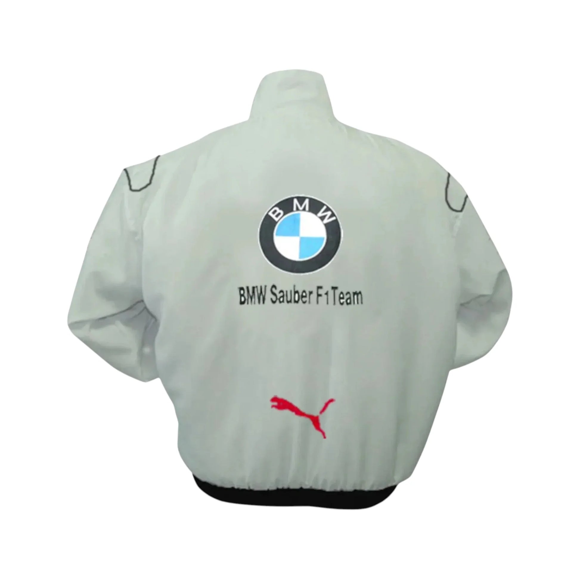BMW F1 Sauber Vintage Racing Jacket White Royal Blue